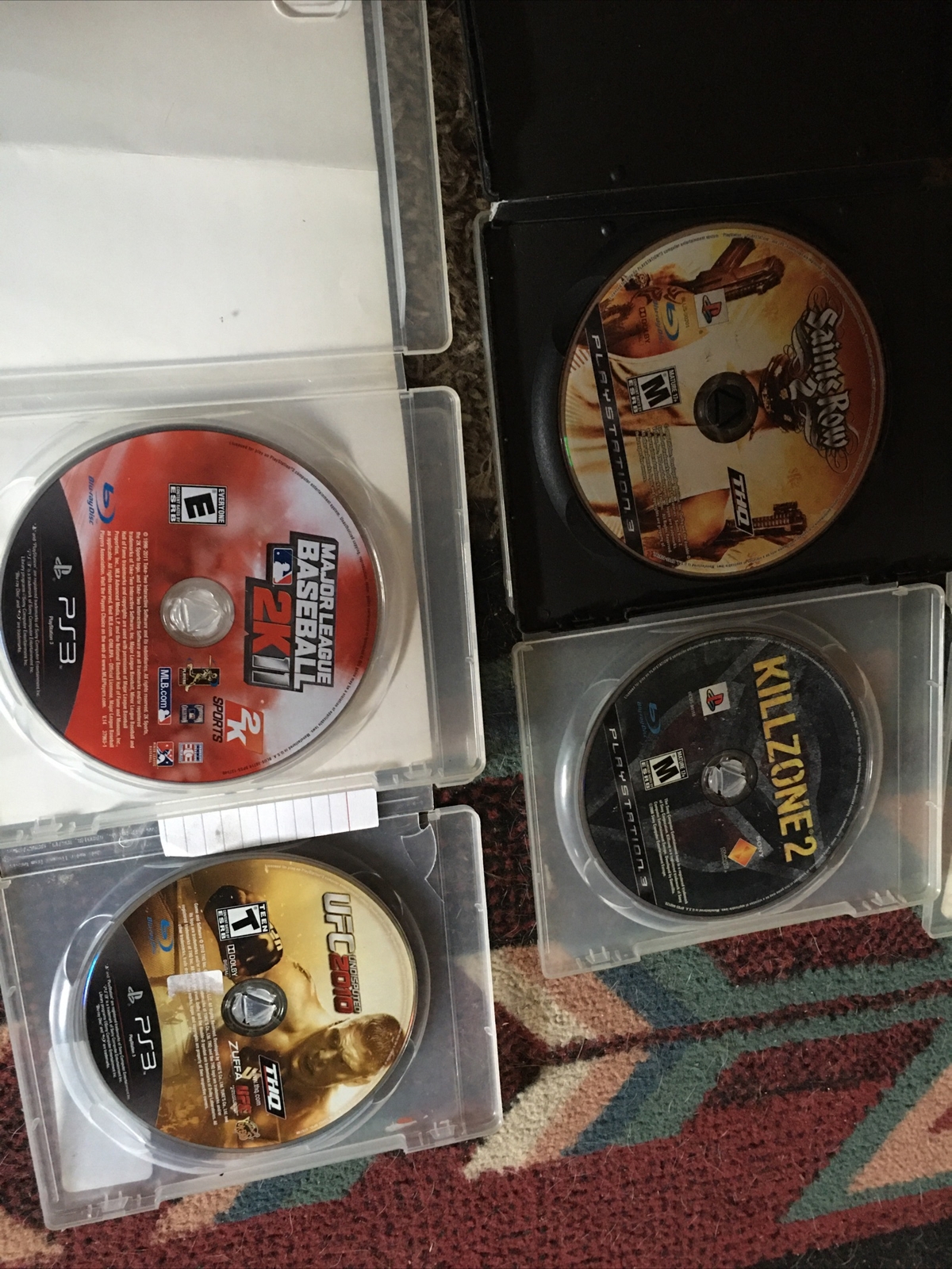 PS3 Slim Model CECH-2101A 120Gb Plenty Games And 4 Remotes