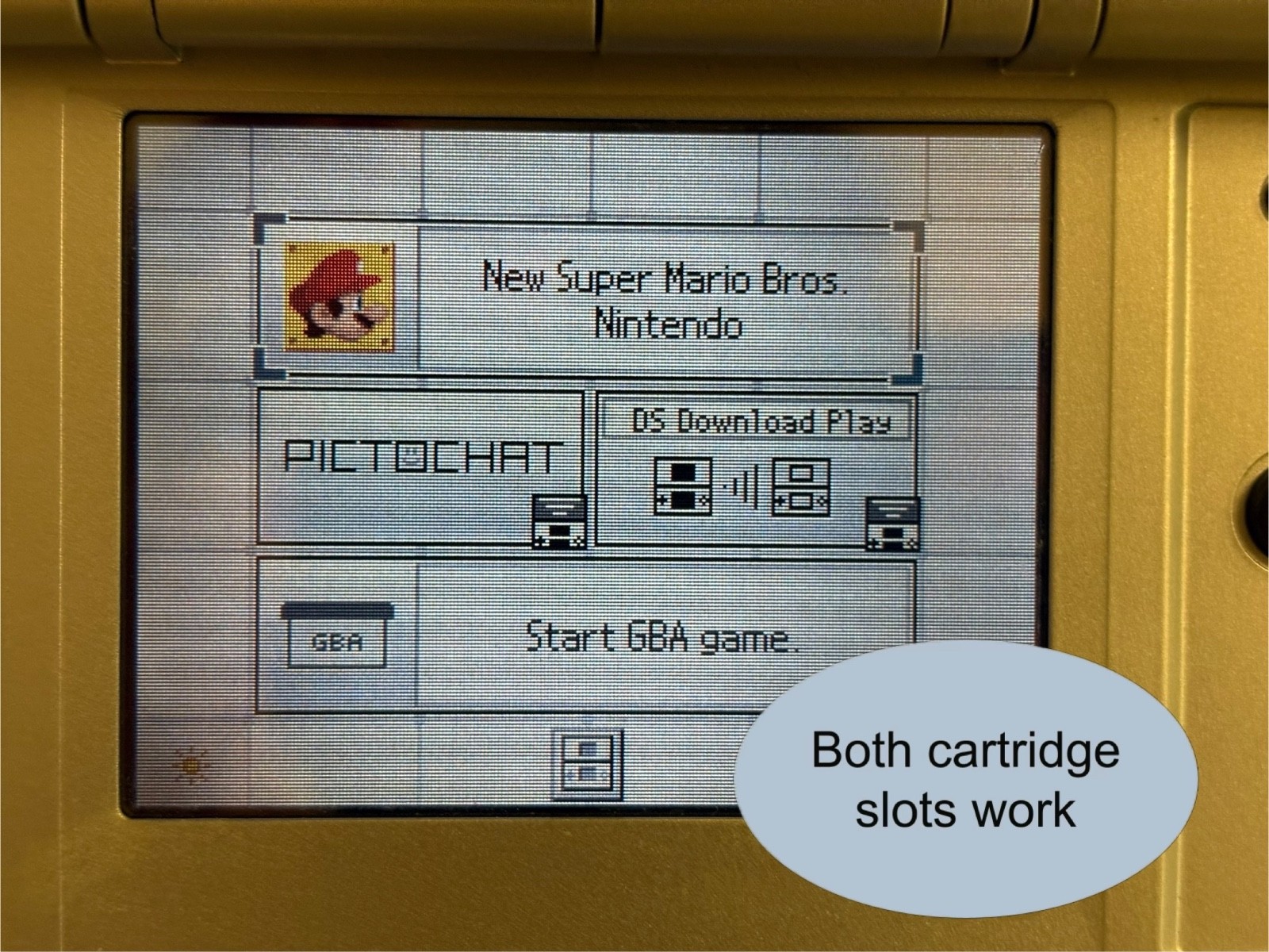 Nintendo DS Silver Handheld System – Great Condition! – TESTED AND WORKING (#1)
