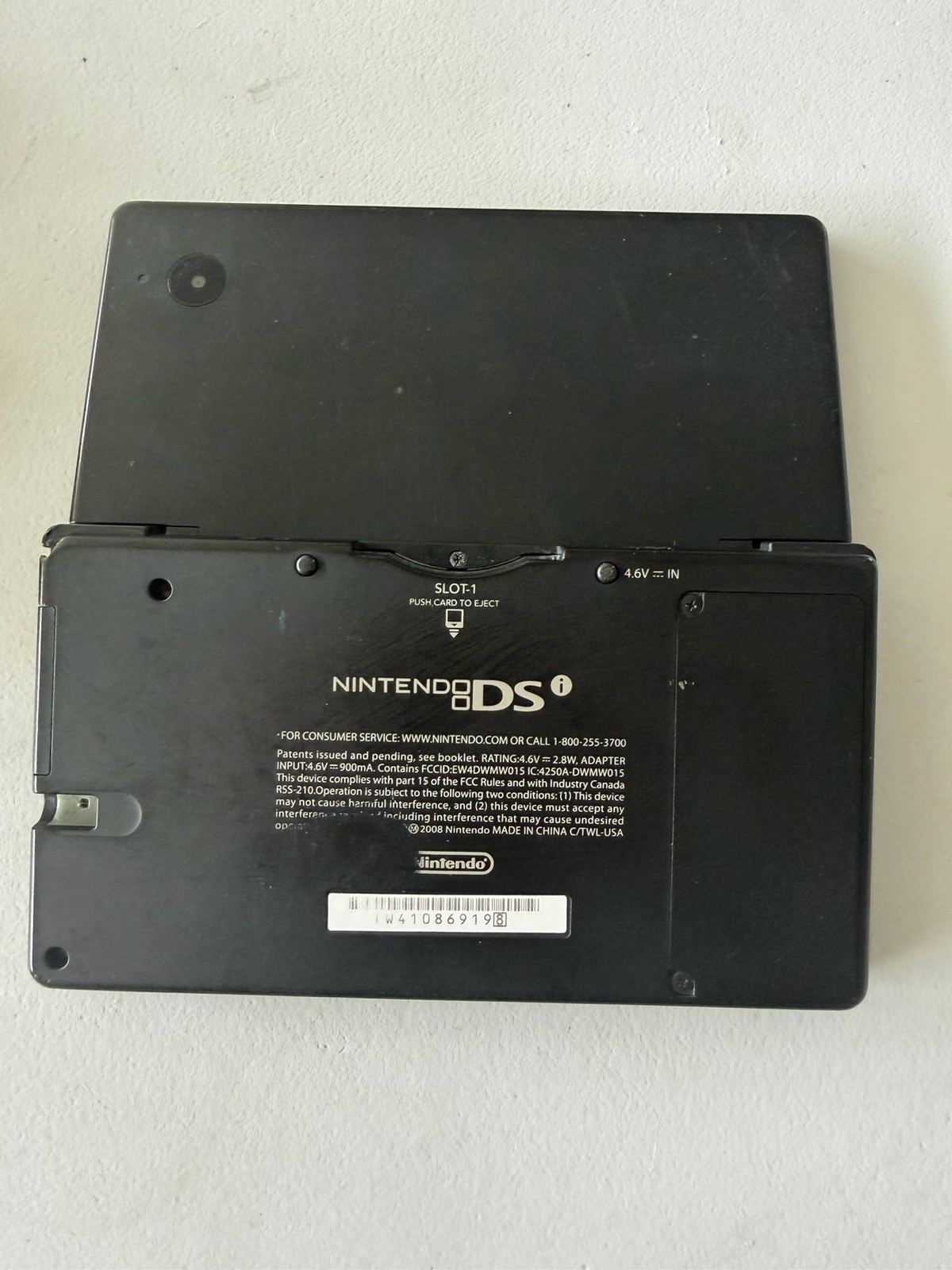 Nintendo DSi Launch Edition Black Handheld System