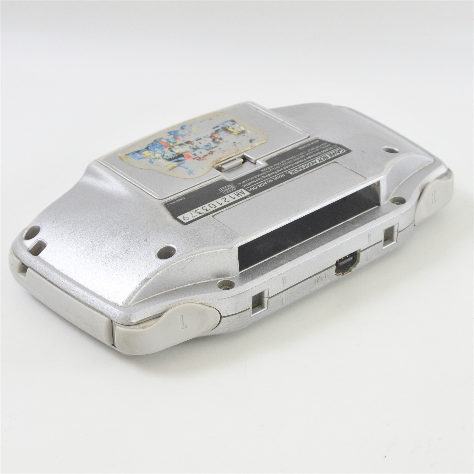 Gameboy Advance Console SILVER AGB-001 Nintendo CHINA AH12103379 gba