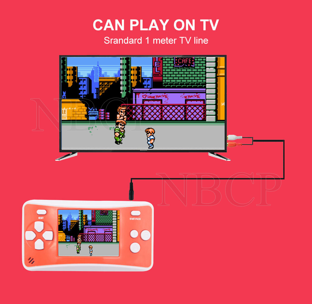 2.5 in LCD Screen Handheld Portable Retro Video Game Player Built-in 152 Games