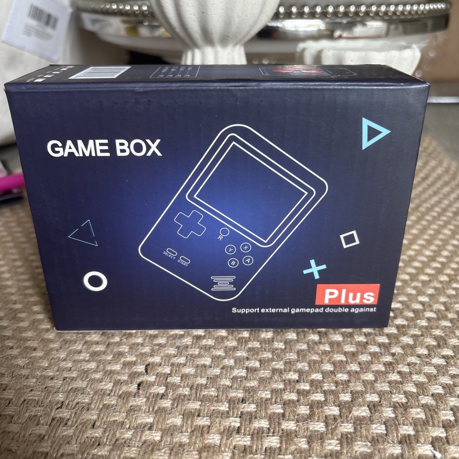 Game Box Plus 400 in 1 Handheld Gamepad New. Red Color Factory Sealed