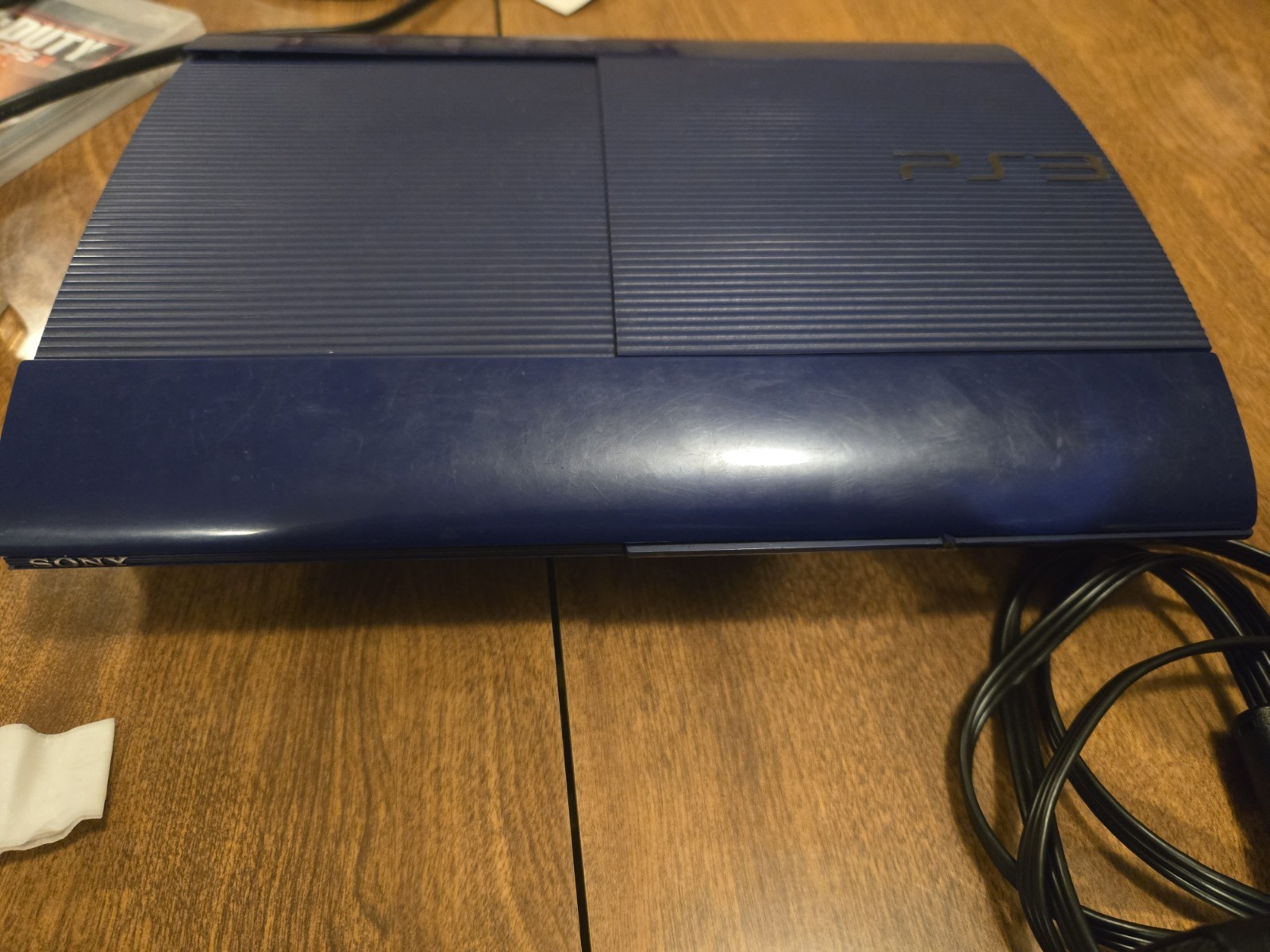 Sony PlayStation 3 Super Slim PS3 250GB Azurite Blue CECH-4201B – Tested
