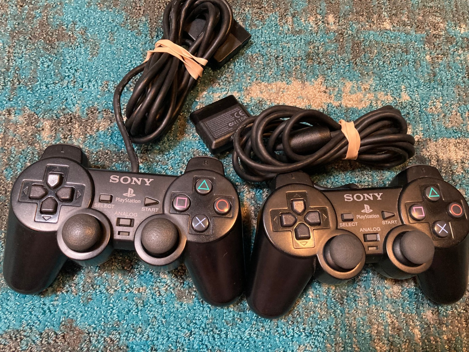 Sony PlayStation 2 PS2 Console w/ Manual Games Controllers Component WORKS READ