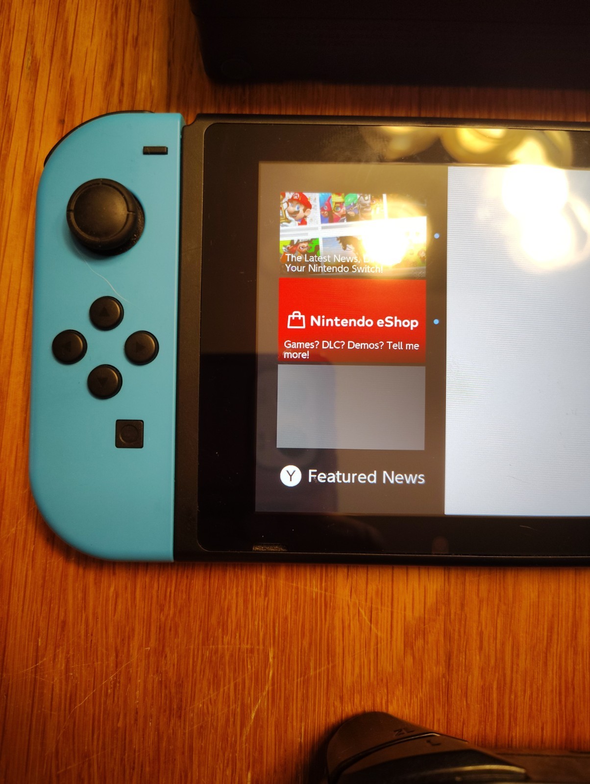 Nintendo Switch Console with Dock, Bluetooth Gaming Controller Tested Working