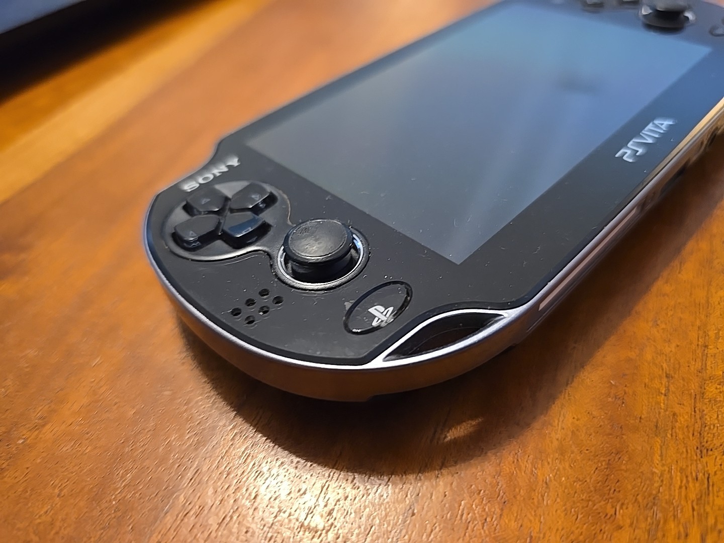 Sony PlayStation Vita Black Handheld System – w/ 64gb sd – Tested working great!