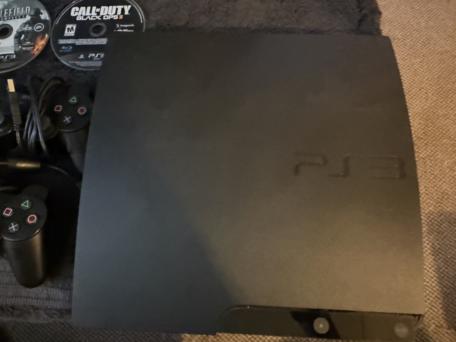 Sony PlayStation 3 PS3 Slim 160GB Console CECH-3001A Bundle with 13 Games