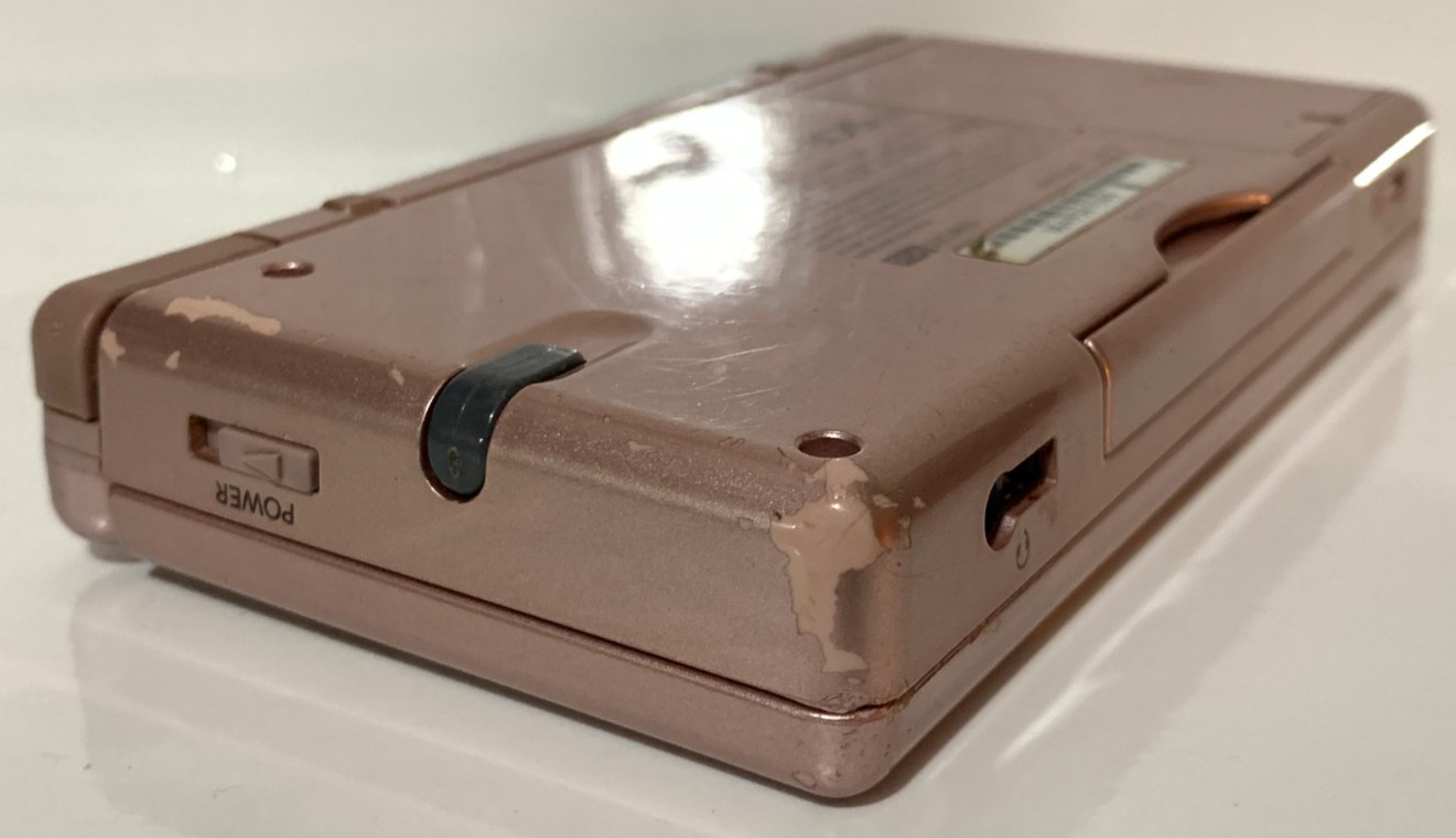 Nintendo DS Lite Metallic Rose Pink Handheld USG-001 FULLY Tested Guaranteed