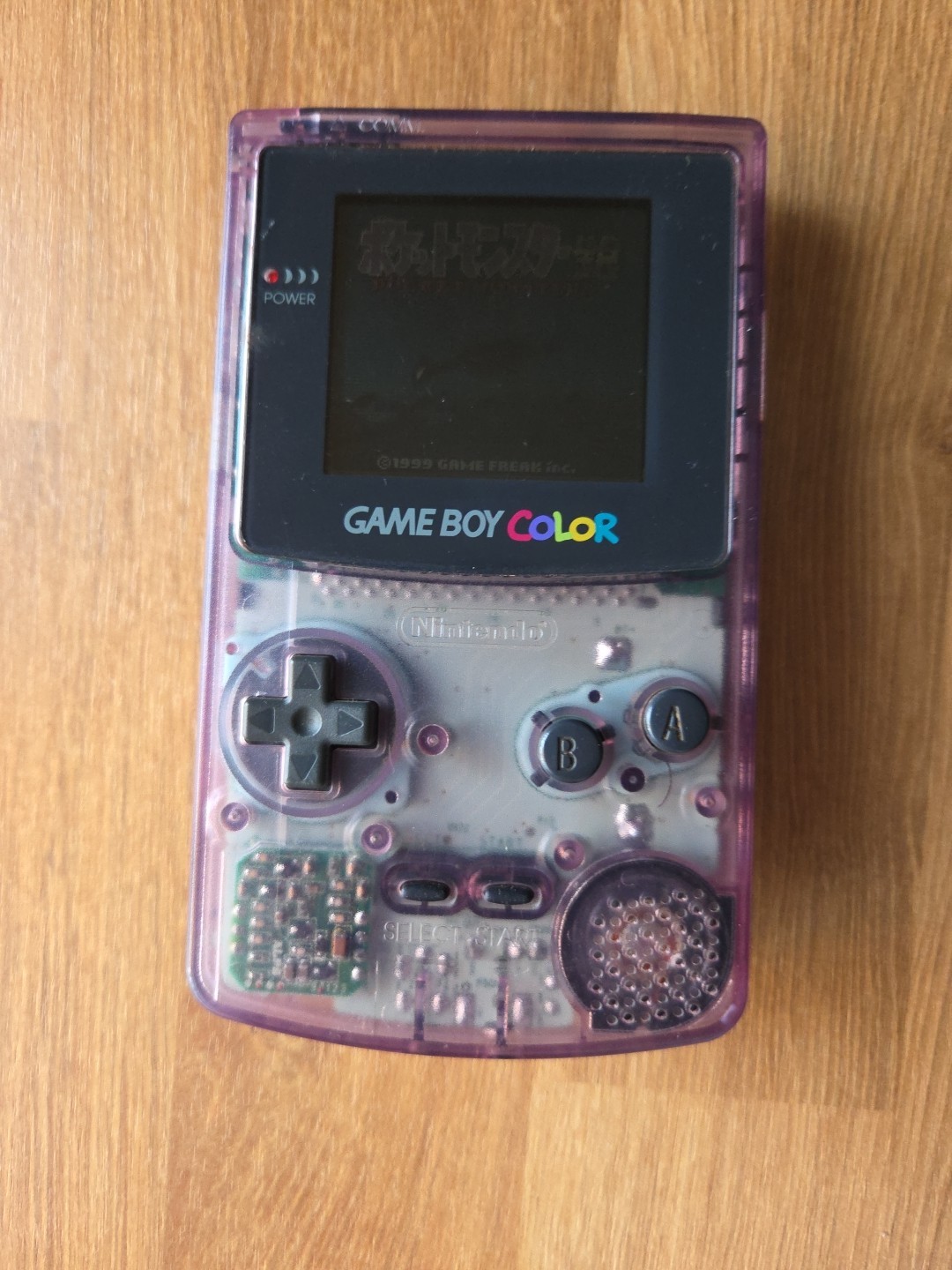 Nintendo Game Boy Color Handheld System – Atomic Purple tested (Different Cover)