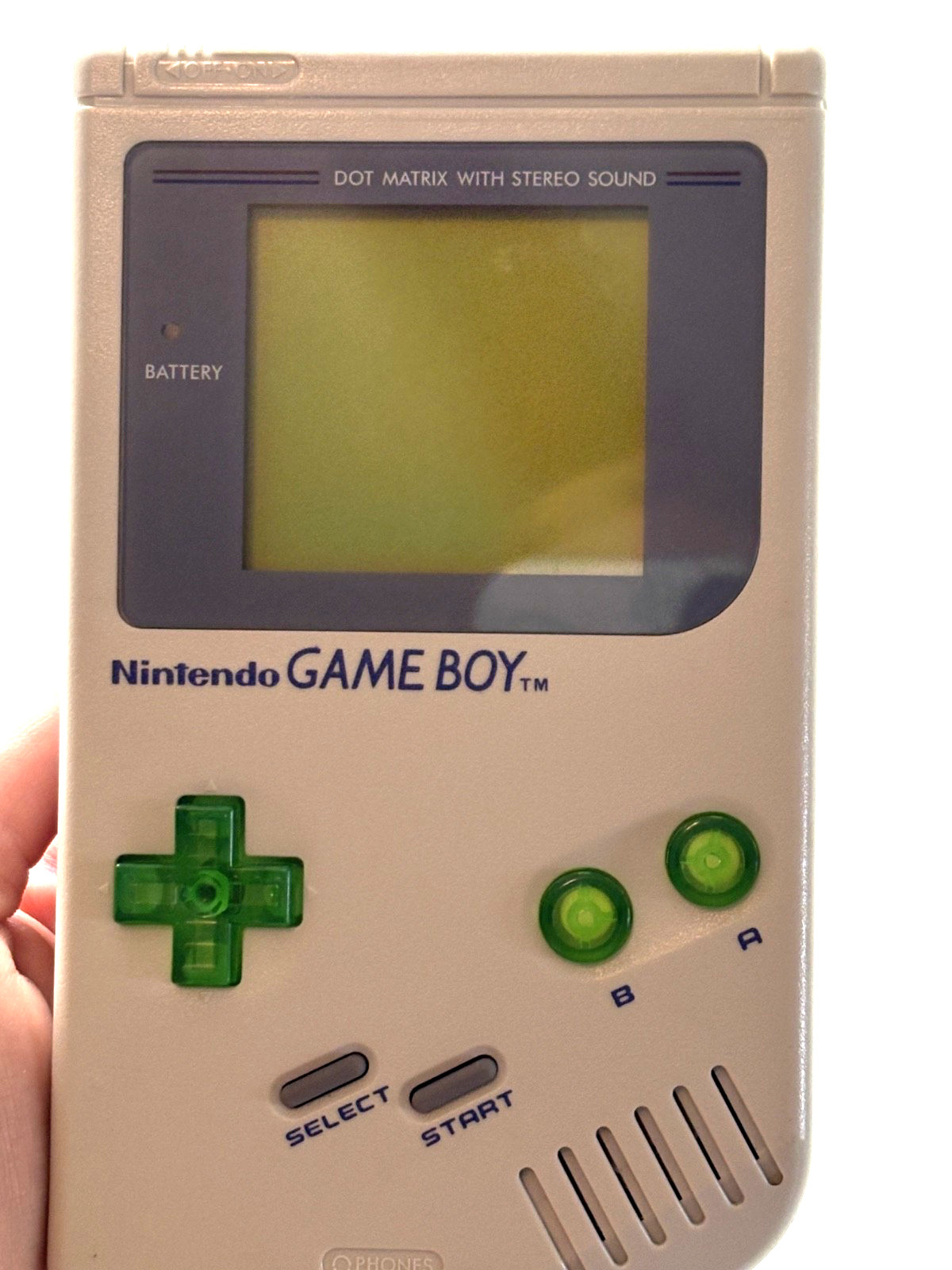 Repaired Nintendo GameBoy DMG-001 TESTED fixed by me