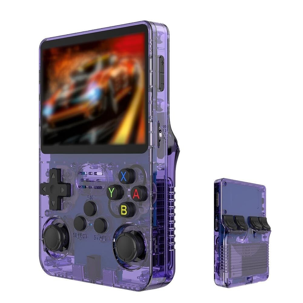 R36S Retro Handheld Video Game Console Linux System 3.5 Inch IPS Screen R35s Pro