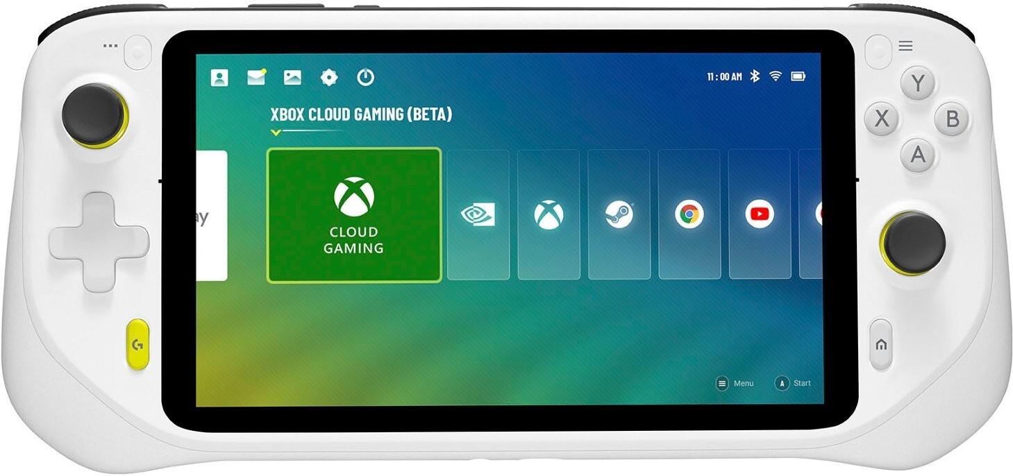 Logitech G CLOUD Handheld Portable Gaming Console 1080P 7-Inch Touchscreen