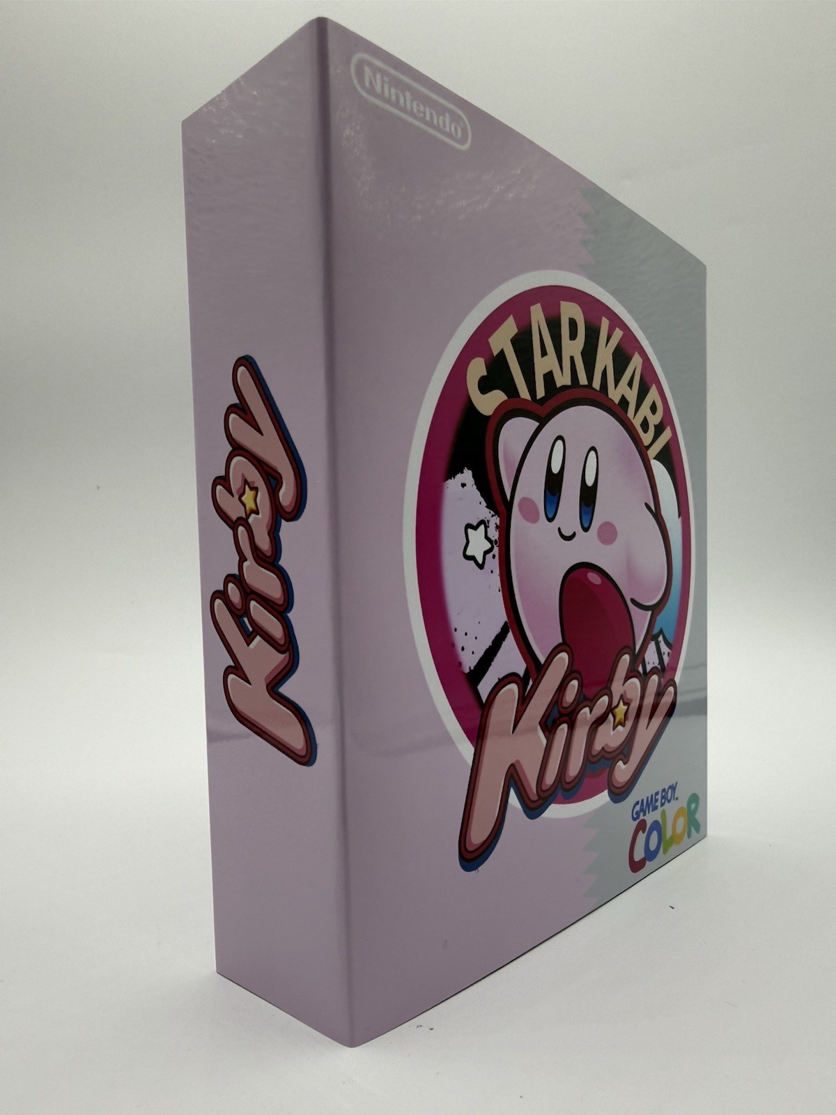 Custom Kirby USB C Rechargeable Nintendo Gameboy Color W/ Matching Box