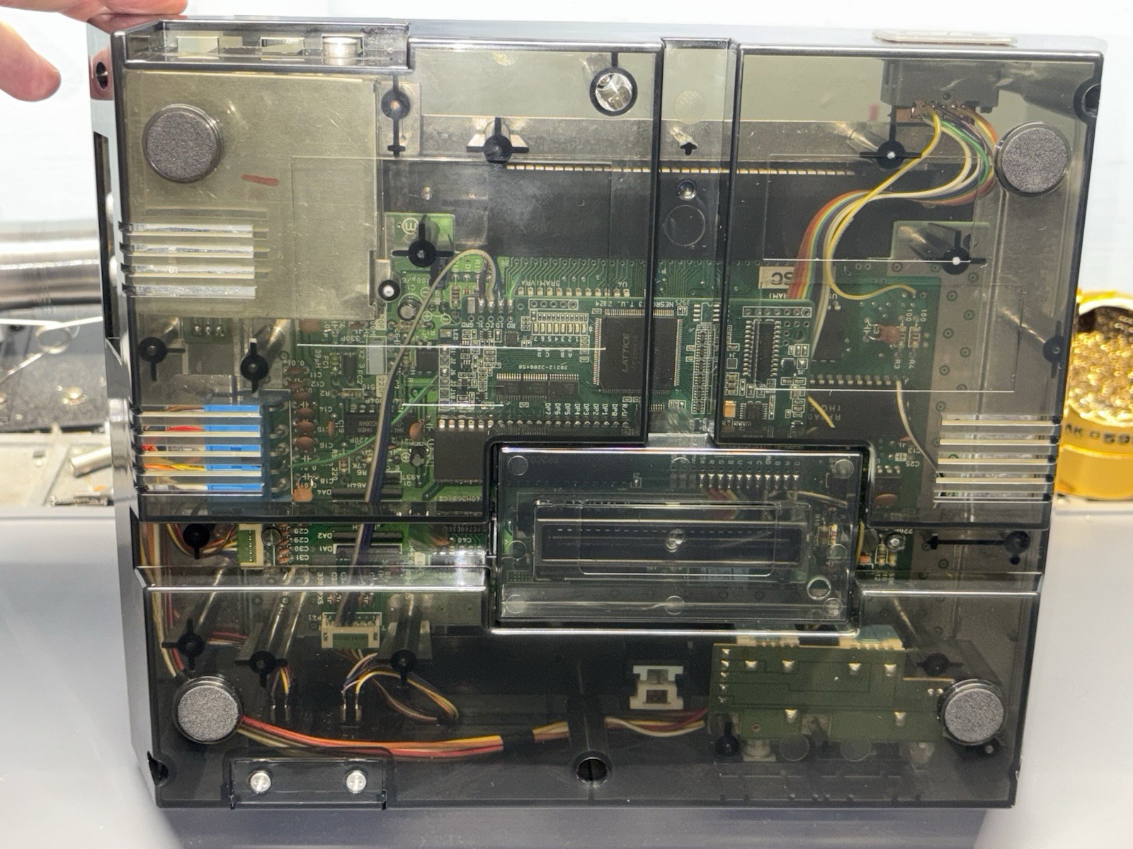 Ultimate NES RGB Nintendo Front Loader Recap LED Expansion Audio S-Video NESRGB