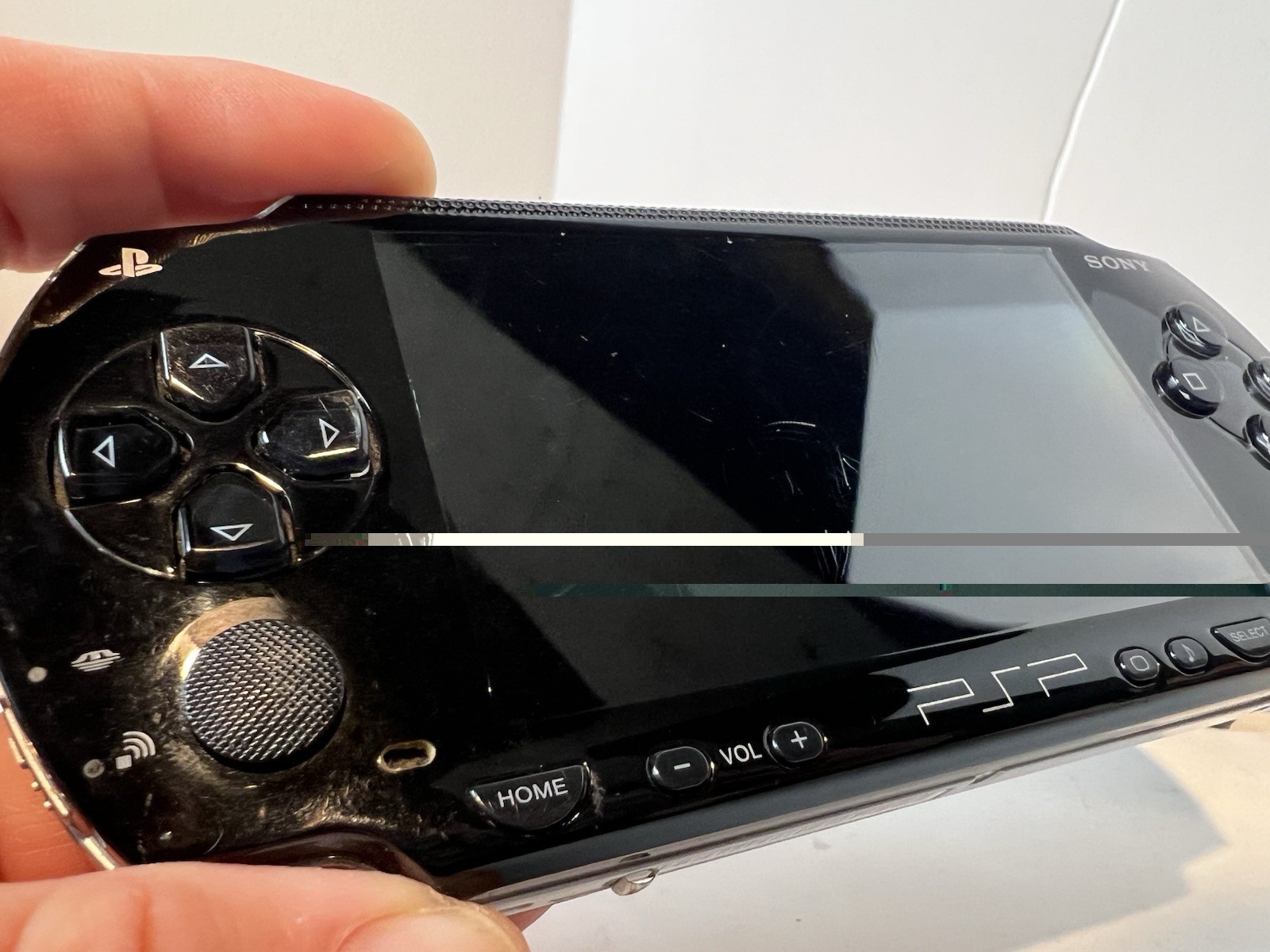 Sony PSP 1001 Black Console w/ Charger, Tested & Working- New Battery