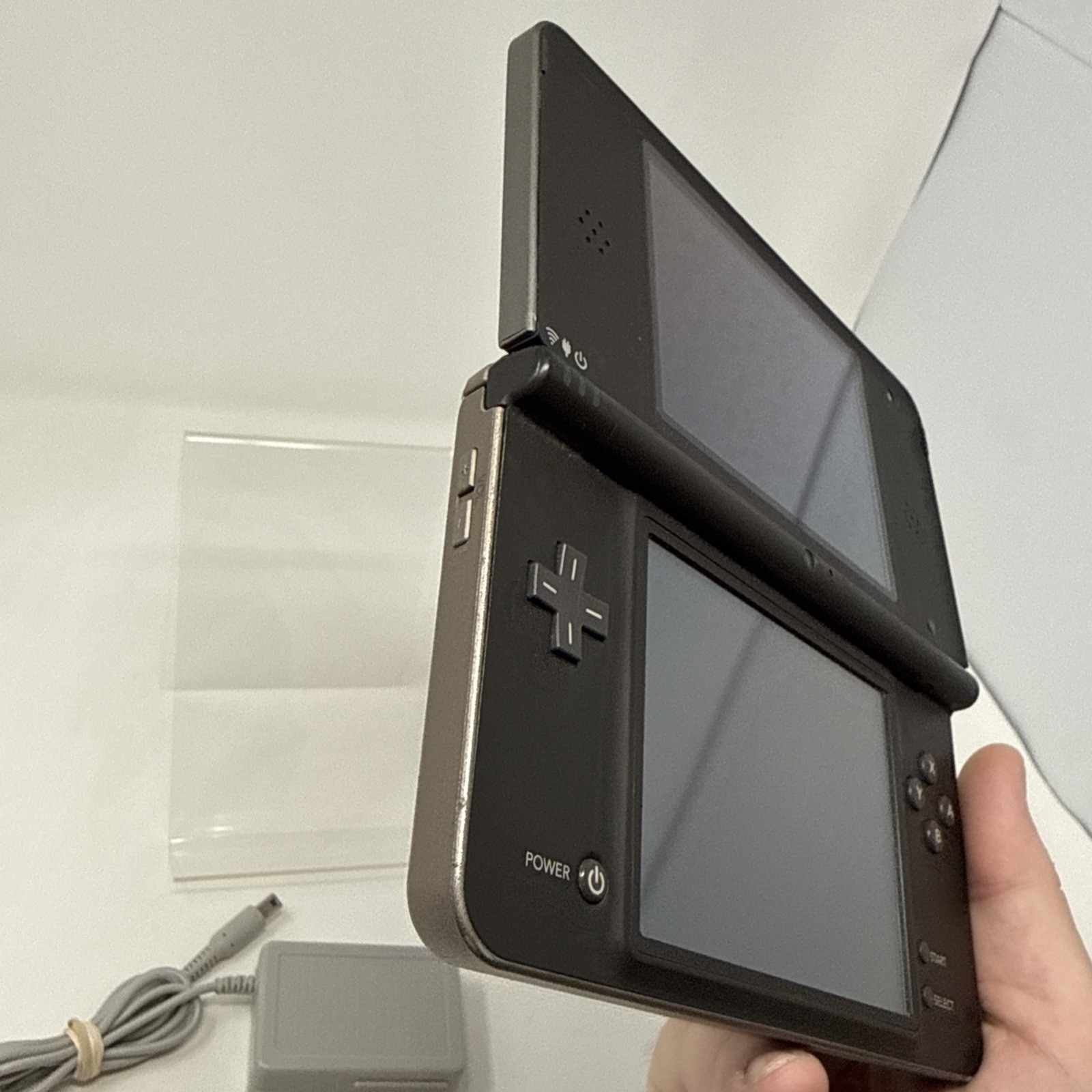 Nintendo DSi XL Black Brown Handheld System UTL-001 Tested Working With Charger