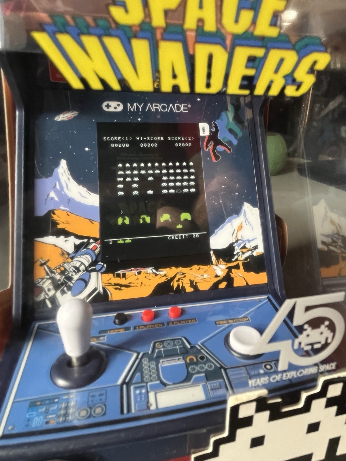 My Arcade Space Invaders Micro Player Pro: 6.75″ Mini Arcade Machine Video Game