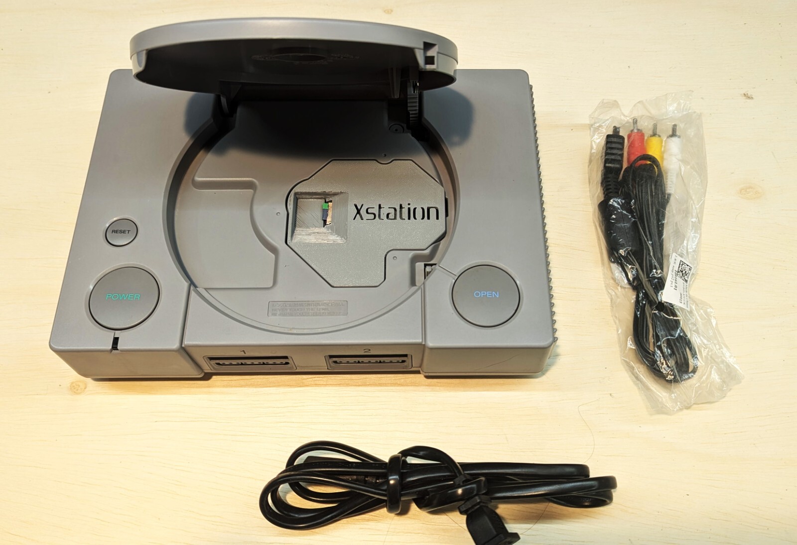 Playstation with xStation ODE, 3D Printed Tray, 128GB SD Card