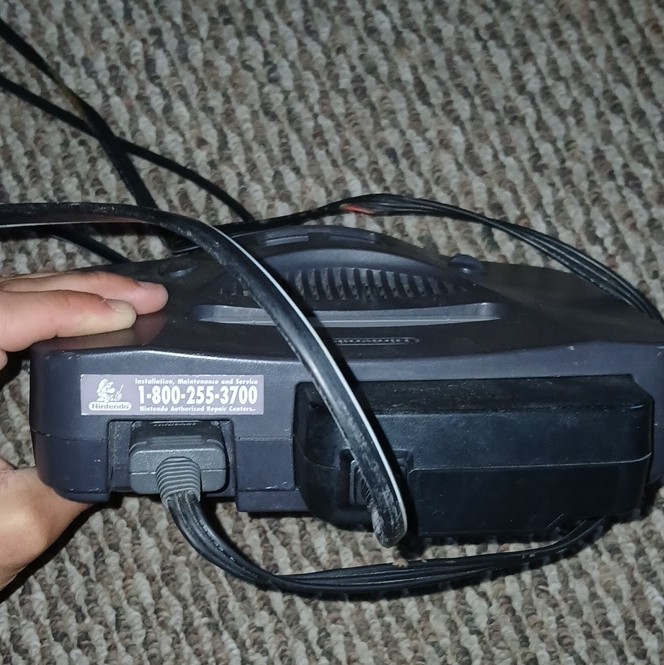 Nintendo 64 NUS-001(USA) Gray Home Console Component RCA Multiplayer NTSC-U/C