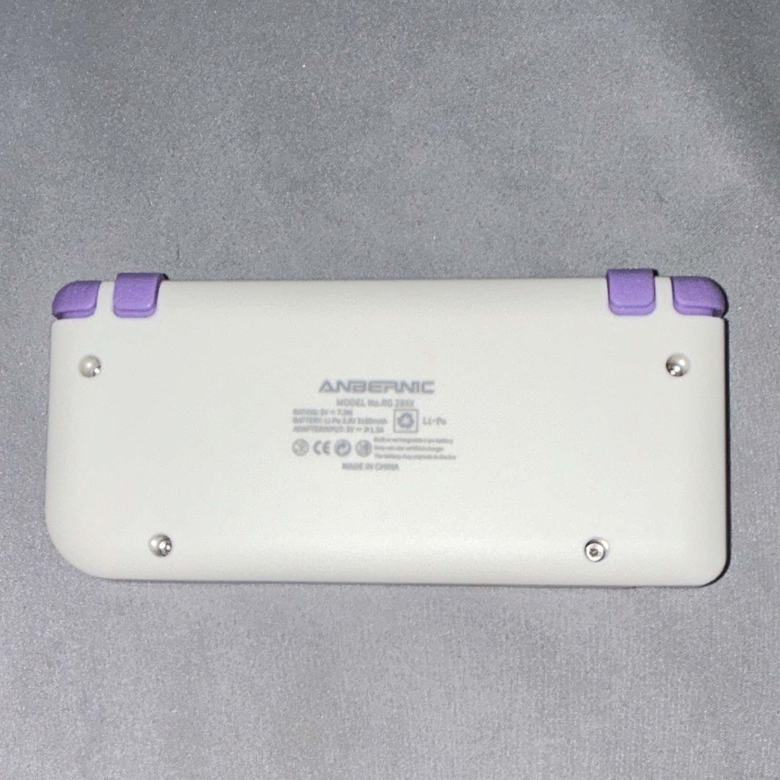 ANBERNIC RG28XX 64GB Handheld Console Wi-Fi USB-C MU OS Purple
