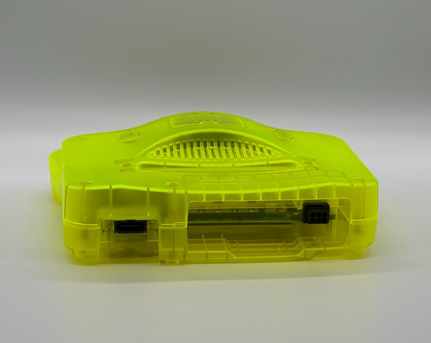 NEW Nintendo 64 N64 Limited Clear Mountain Dew Custom Multi-Color LED Rare