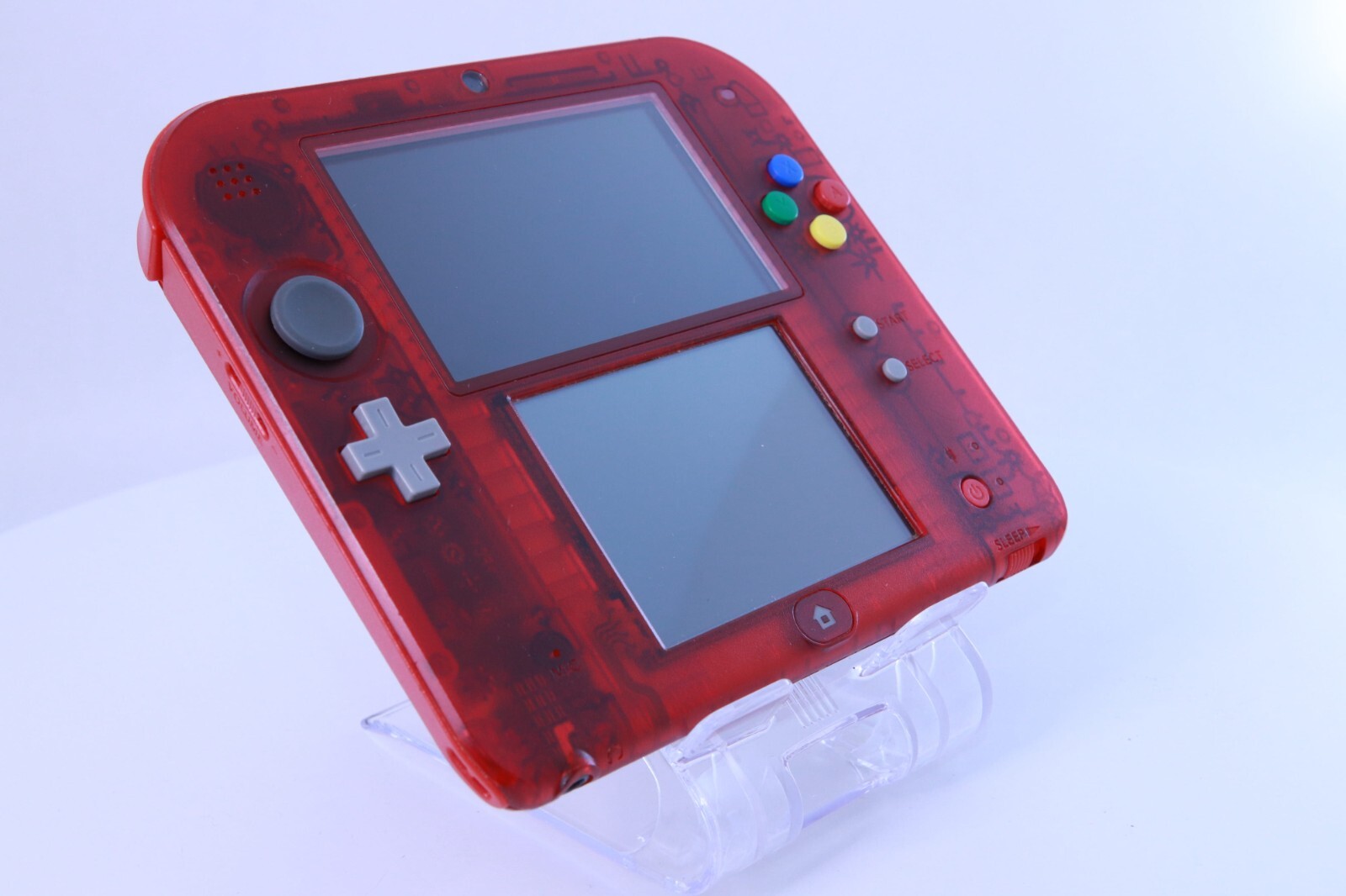 Nintendo 2DS Pokémon Red [Rank:S] W/USB Cable