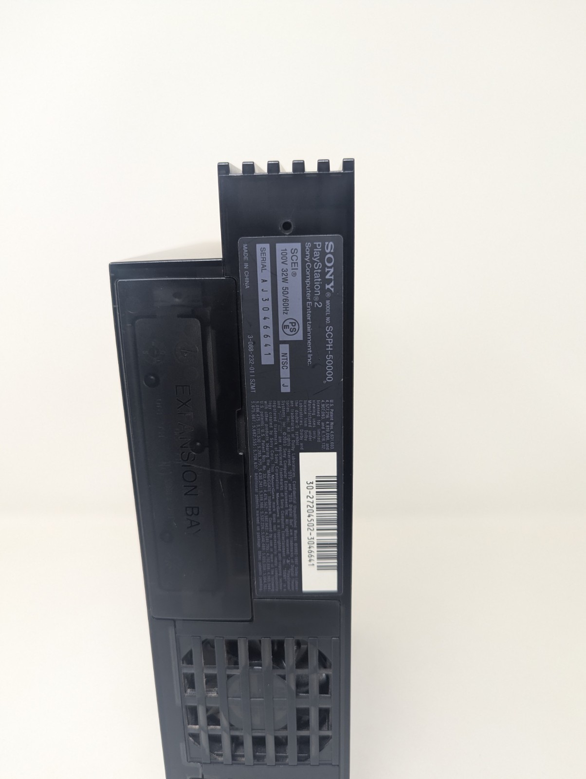 Sony PlayStation2 Midnight Black PS2 SCPH-50000 NTSC-J Region Locked US Seller