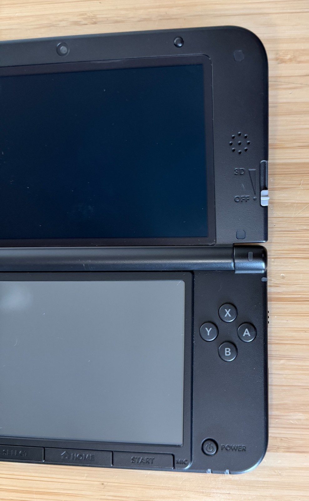 Nintendo 3DS XL Blue Handheld System 4GB (SPR-001) with 4 Games *TESTED* CLEAN!