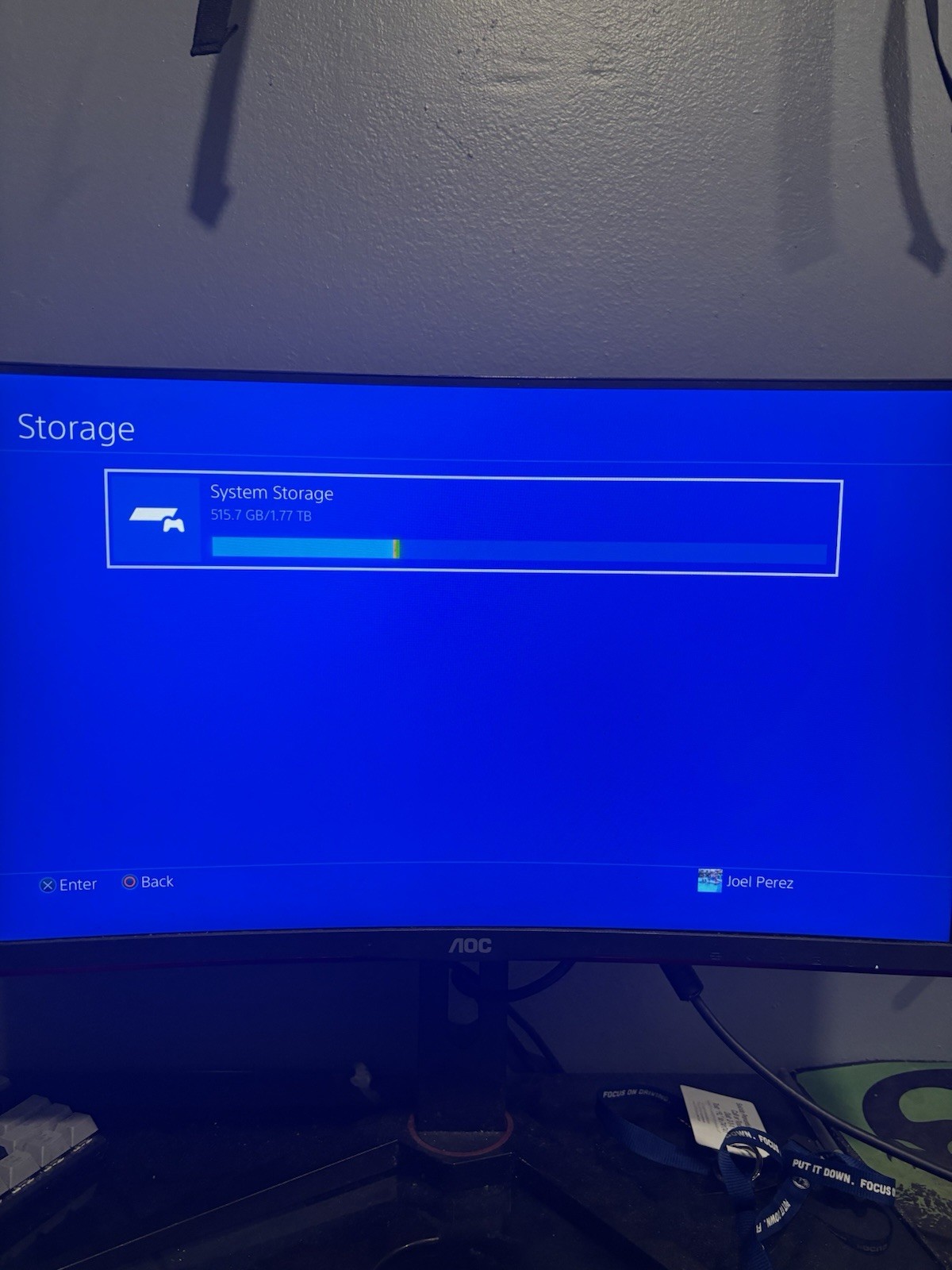 Sony Playstation 4 2TB Upgraded Console + Controller + Power Cable – Tested
