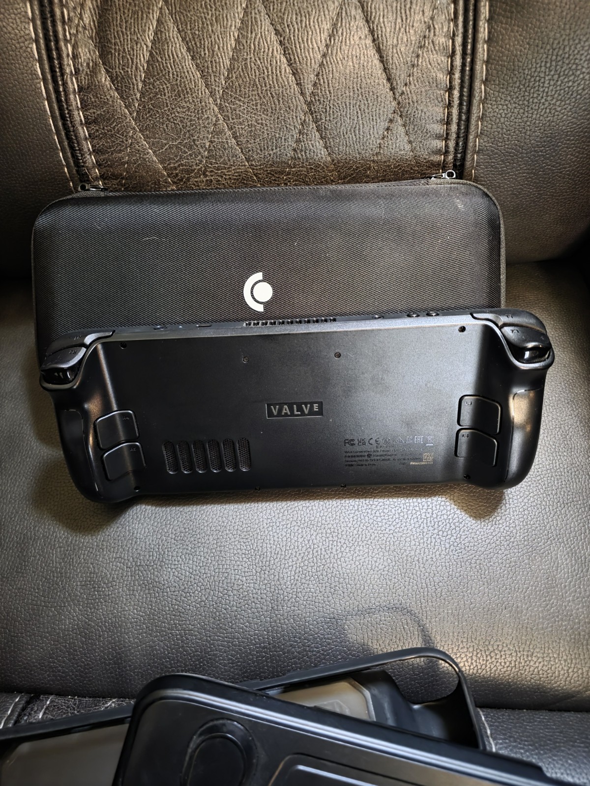 Valve Steam Deck LCD 256GB Black Handheld Console w/ Case and Grip