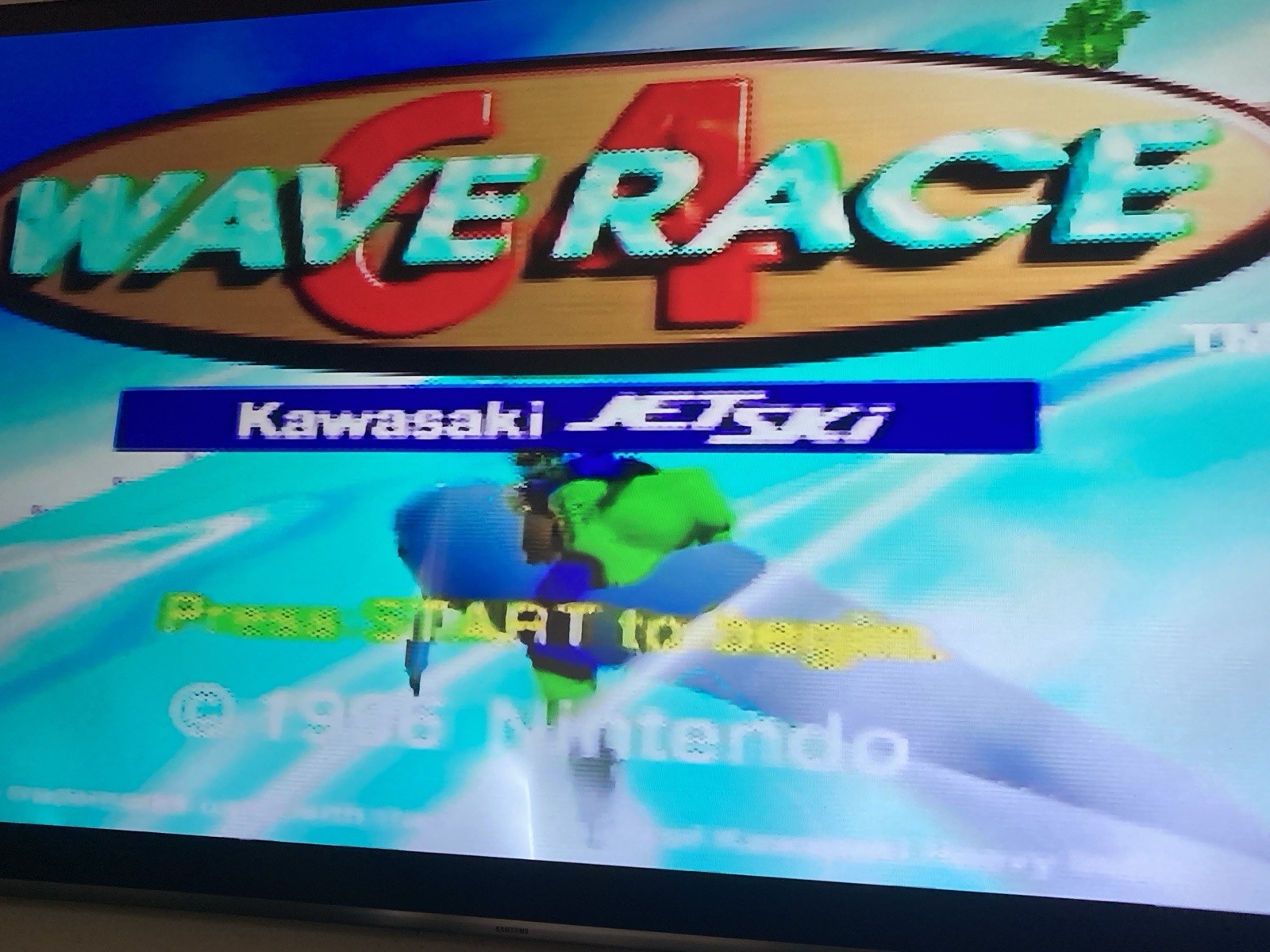Nintendo 64 N64 With 2 Controllers Games Rumble *read Description *