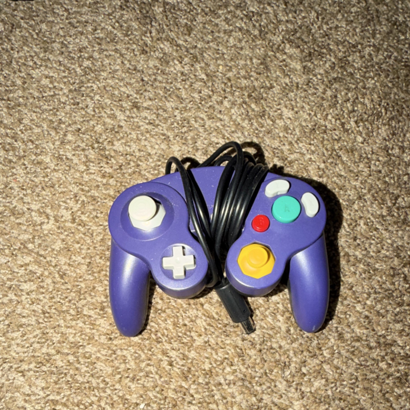 Nintendo GameCube DOL-001 Purple Console Bundle w/ Controllers & Games