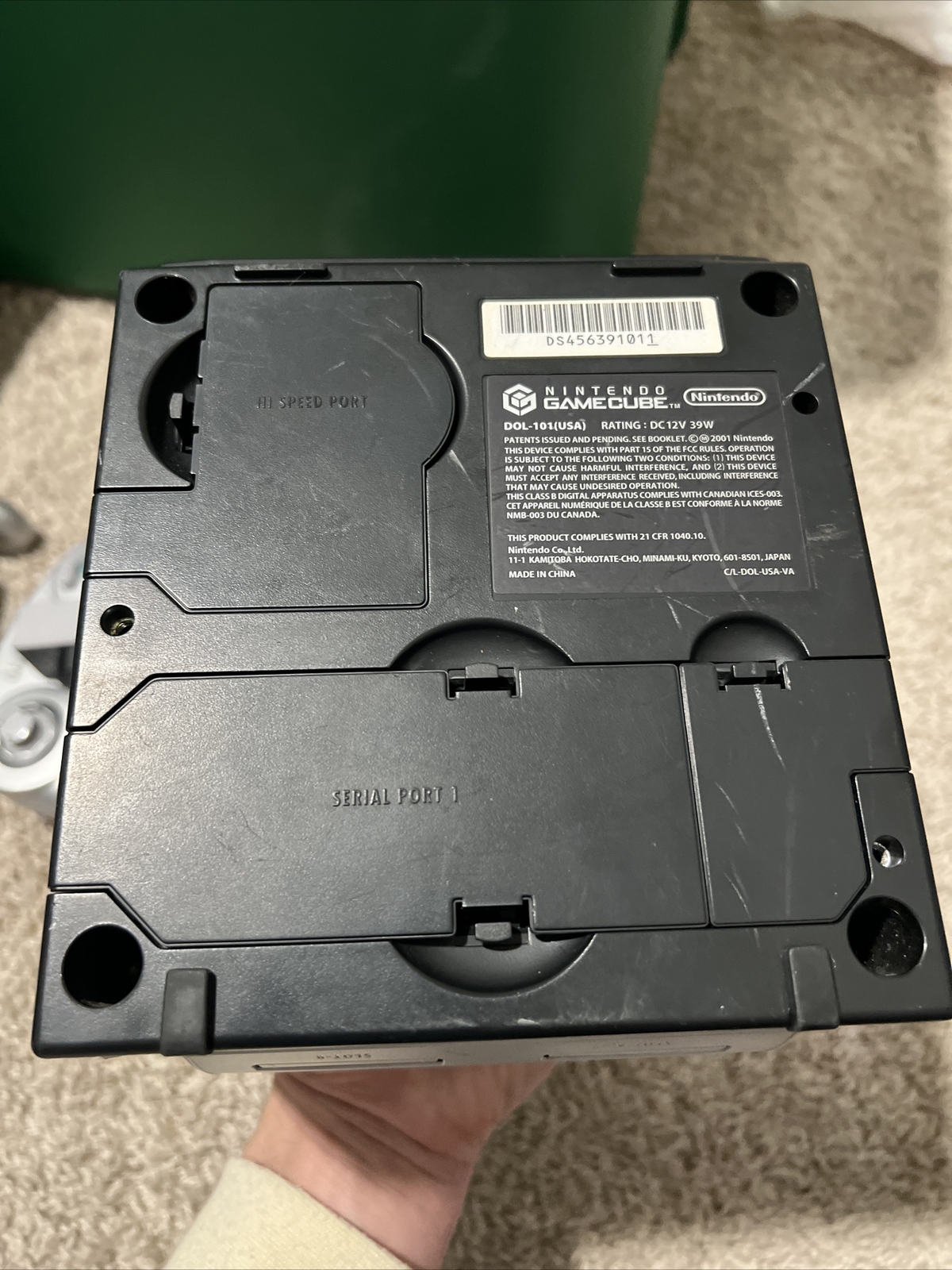 Nintendo DOLSKB GameCube 40 MB Jet Black Console