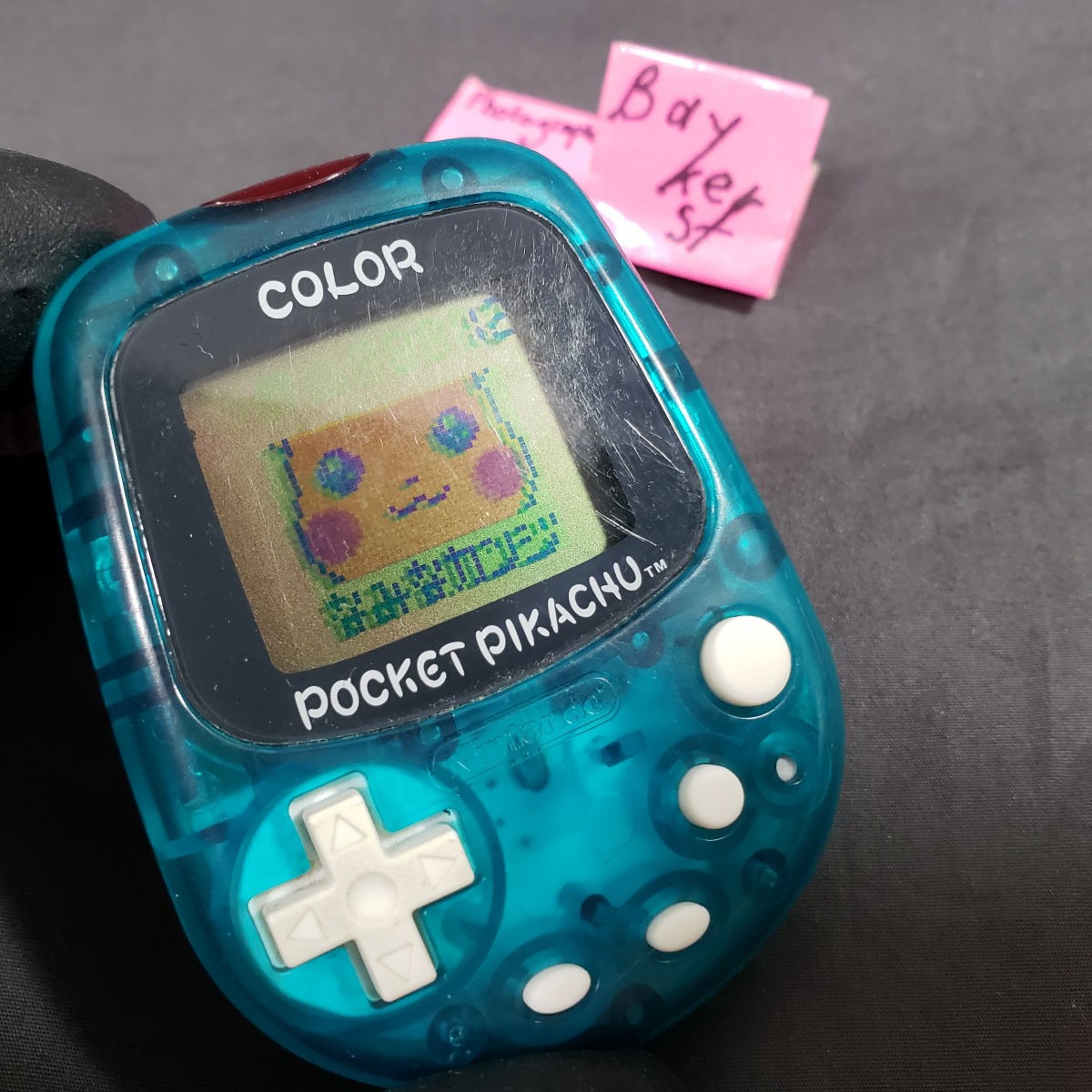 Pocket Pikachu 2 Color LCD Virtual Pet Pedometer Game Clear Blue MPG-002 Japan
