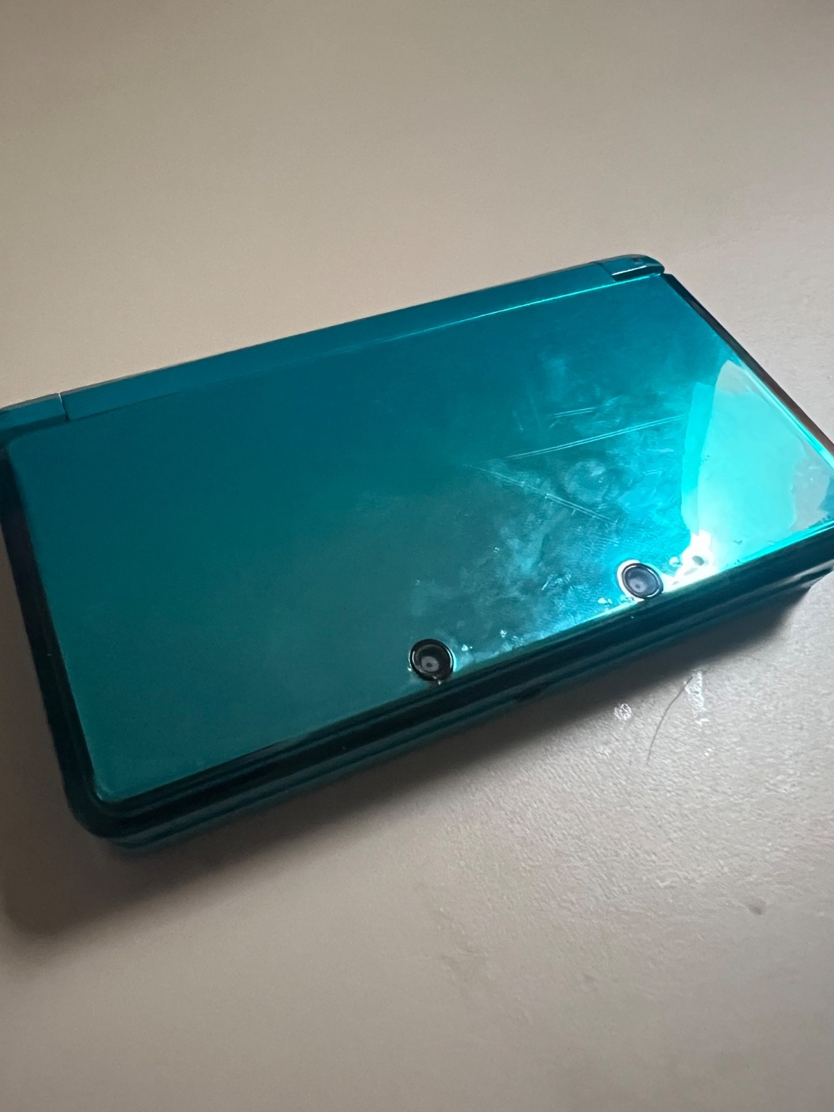 Nintendo 3DS Handheld System – Aqua Blue – No Charger