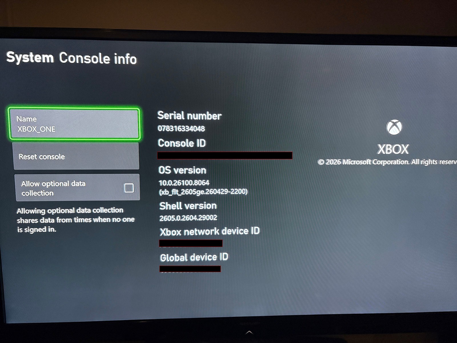 Xbox One 500GB Original Console Model 1540 / 1520 Kinect Camera Energizer Stand