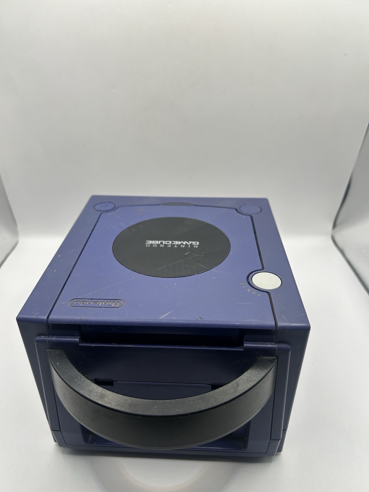 Nintendo GameCube Indigo Purple Console DOL 001 Controllers Bundle *READ