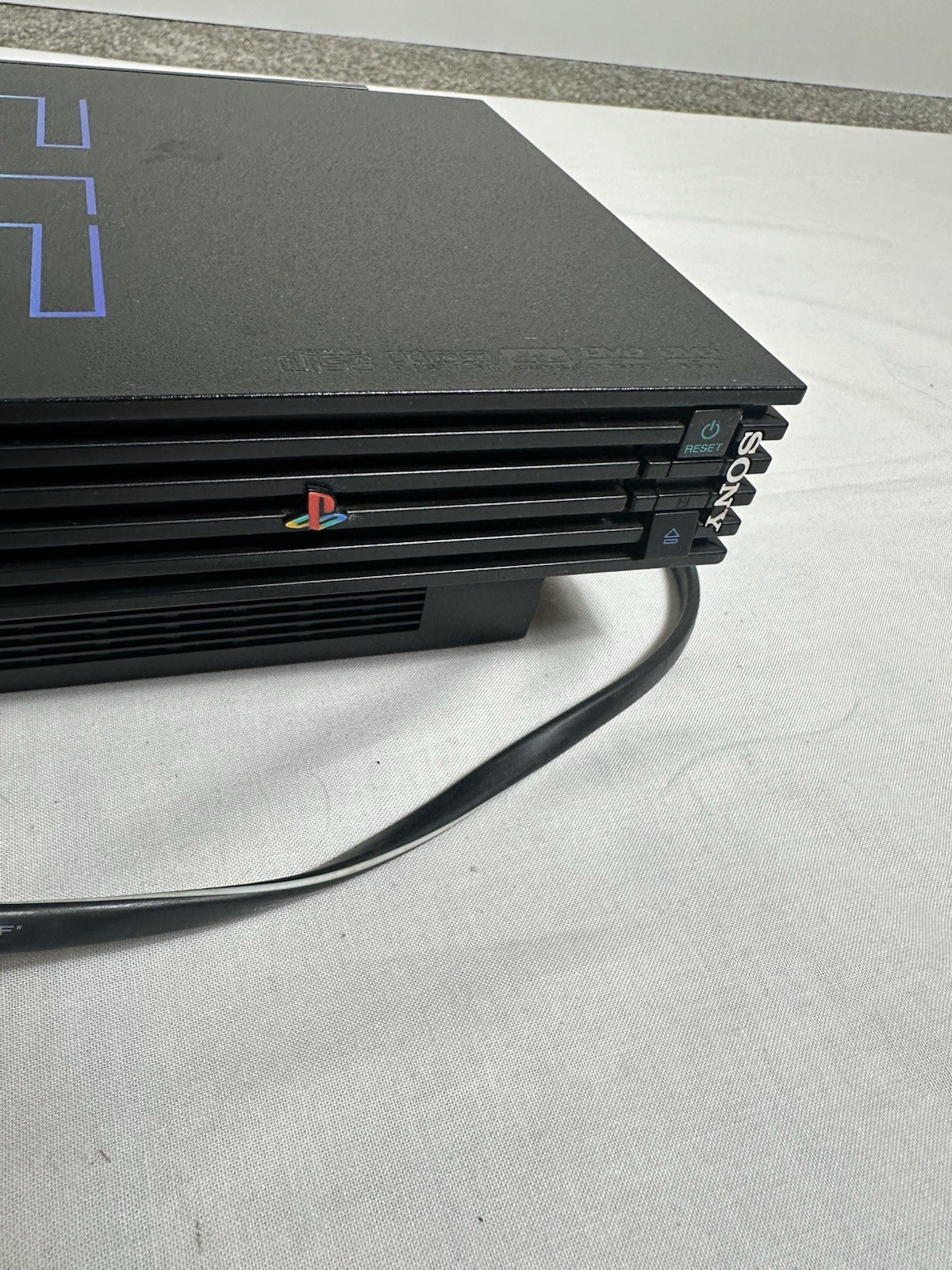 Sony PlayStation 2 PS2 Console W Netw Adapter Tested Working NTSC U C + 2 games