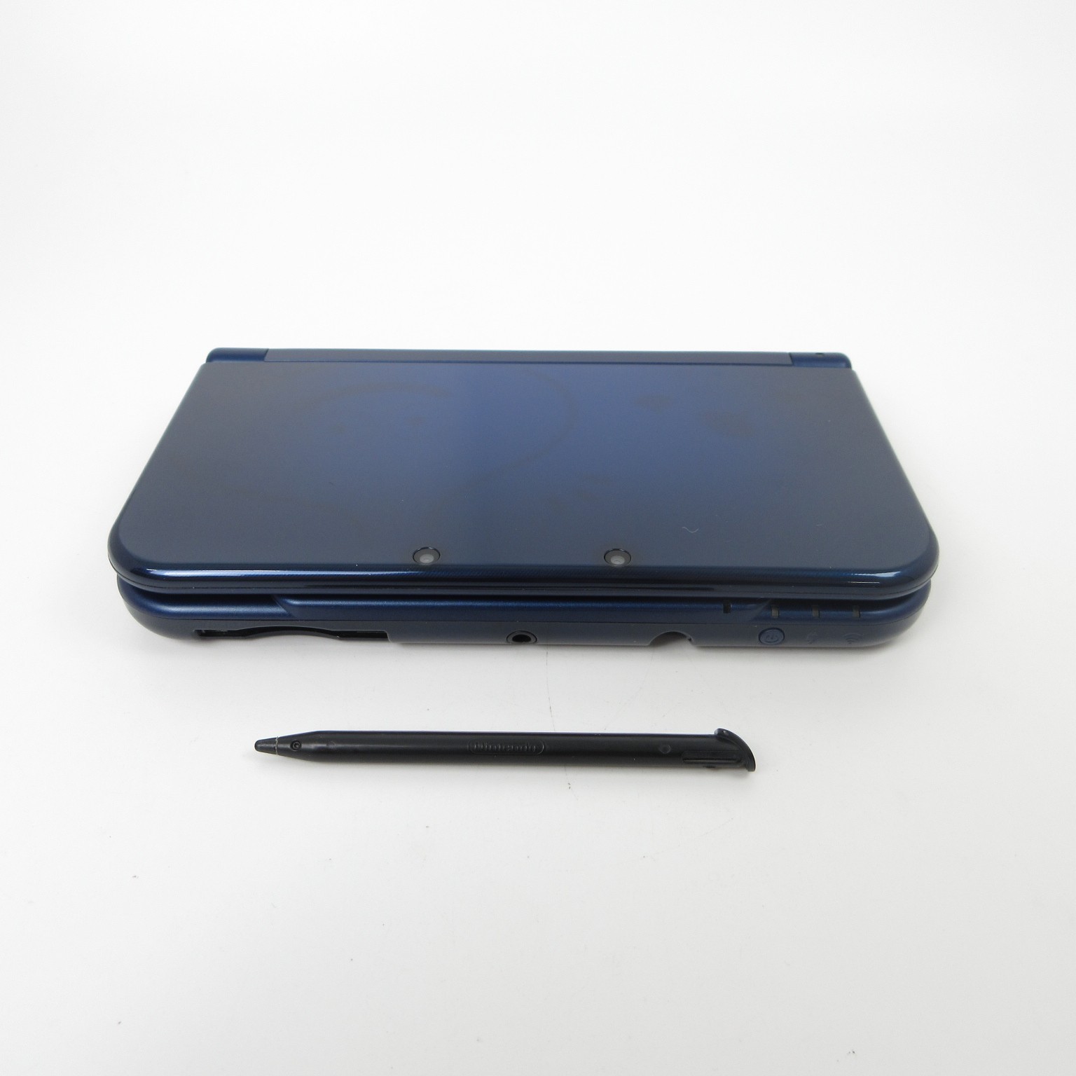【Very Good】Top IPS Nintendo New 3DS LL XL Metallic Blue Console Japan Ver. #Arr0