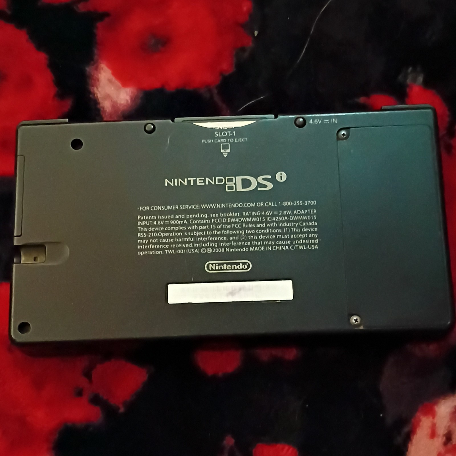 Nintendo DSi Black Handheld System Wi-Fi Capability Headphone Jack Nintendo DS