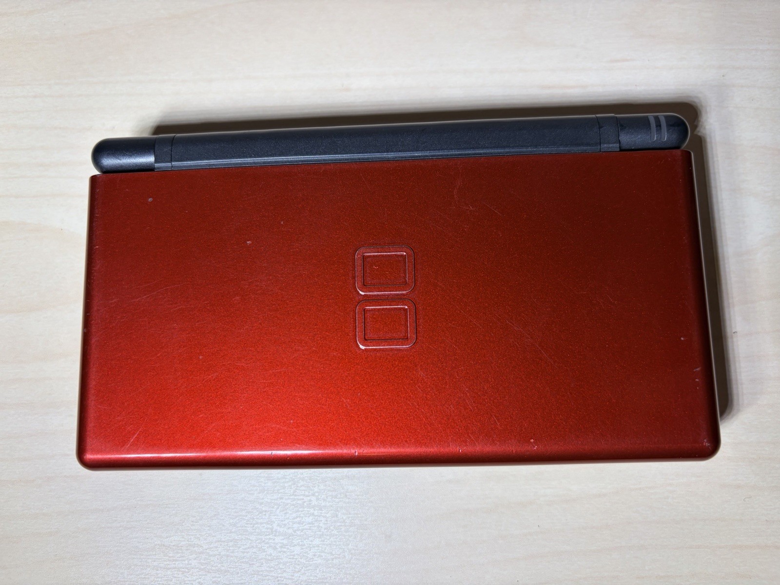 Mint Box – Nintendo DS Lite – Crimson Red Black – Console – Complete – Very Good
