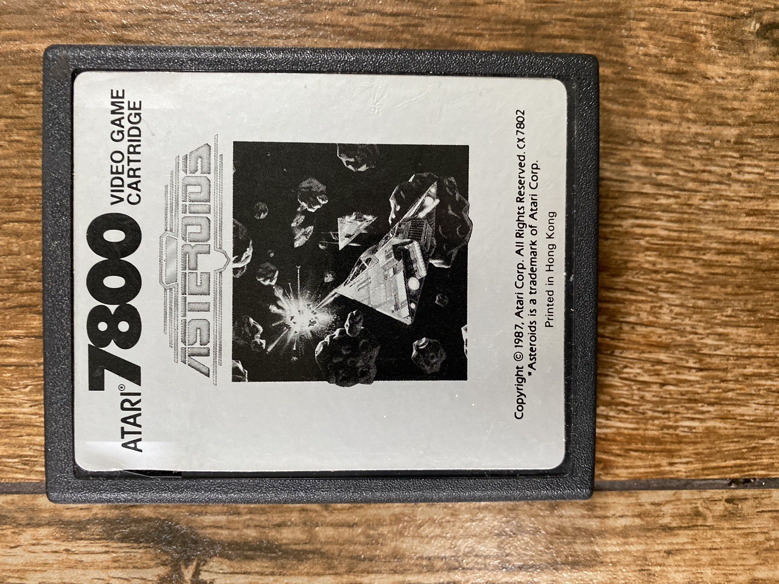Atari 7800 Pro System Game Console w/ Asteroids (new caps, volt. reg, buttons..)
