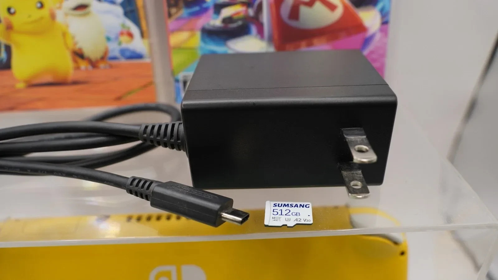 ARunk Nintendo Switch Lite Yellow 512GB Bundle Mario Kart 8 Detective Pikachu JP