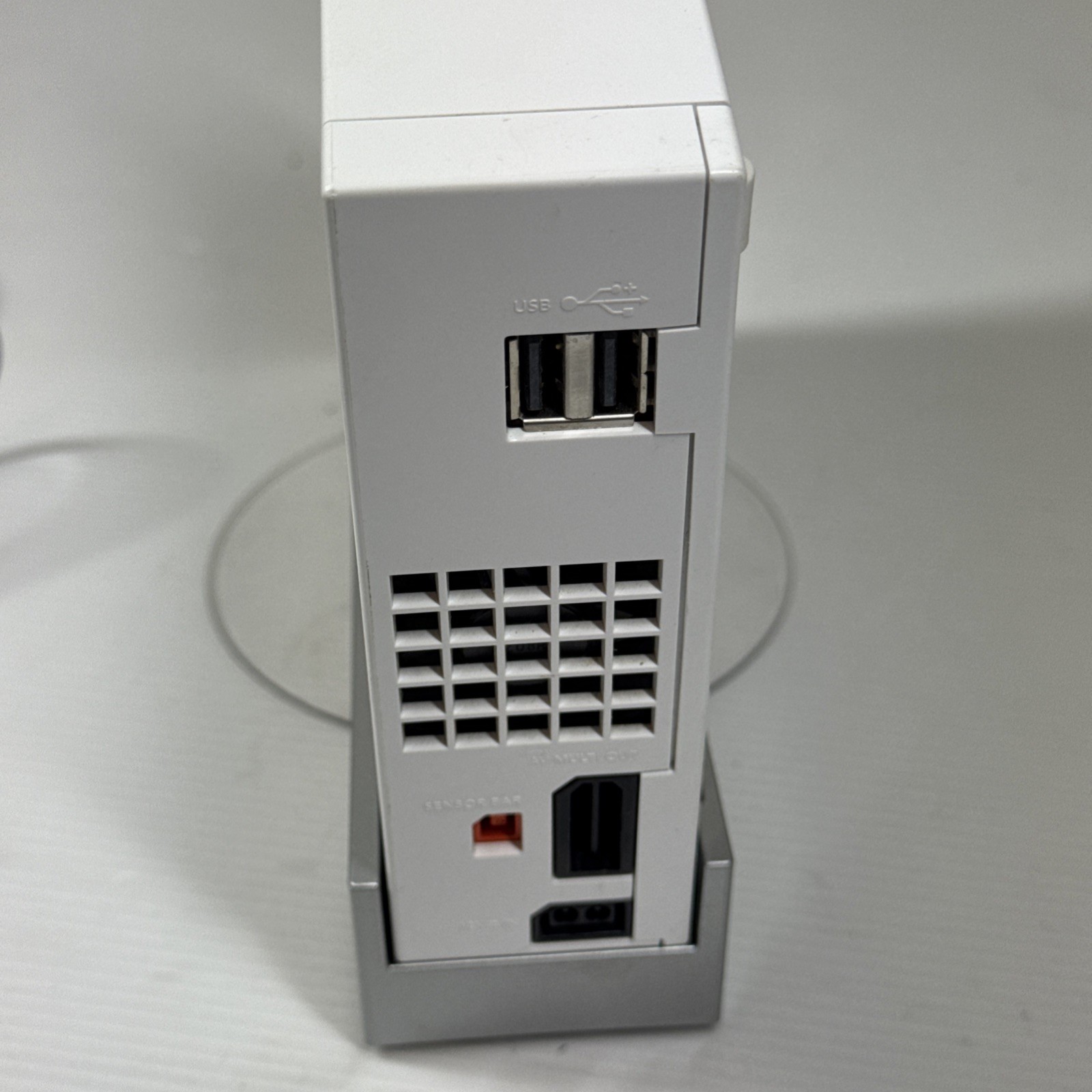 Nintendo Wii RVL-001 White Console & Power Brick ONLY Tested/Working!!!
