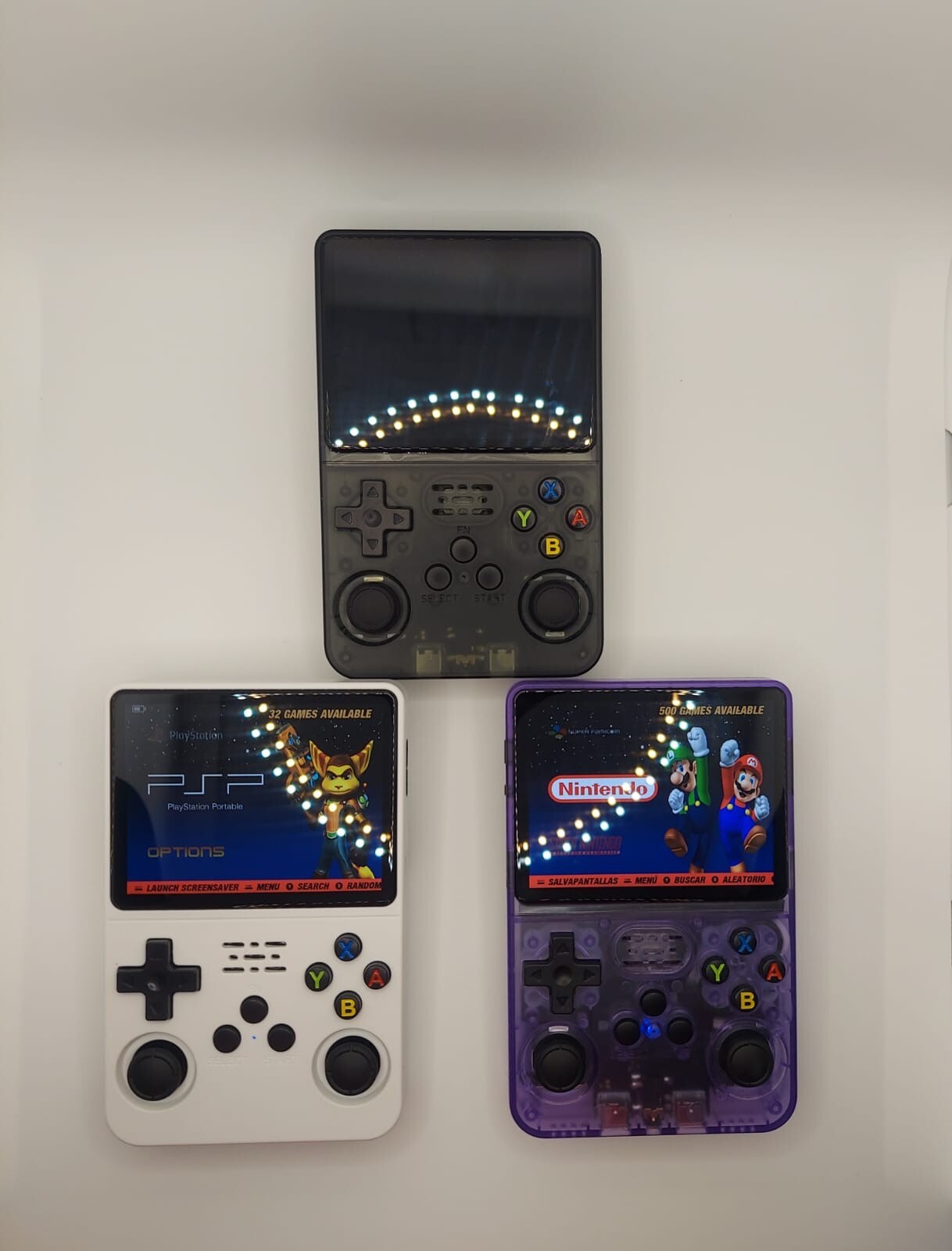 R36S Retro Handheld Video Game Console Linux System 3.5 Inch IPS Screen R35s Pro