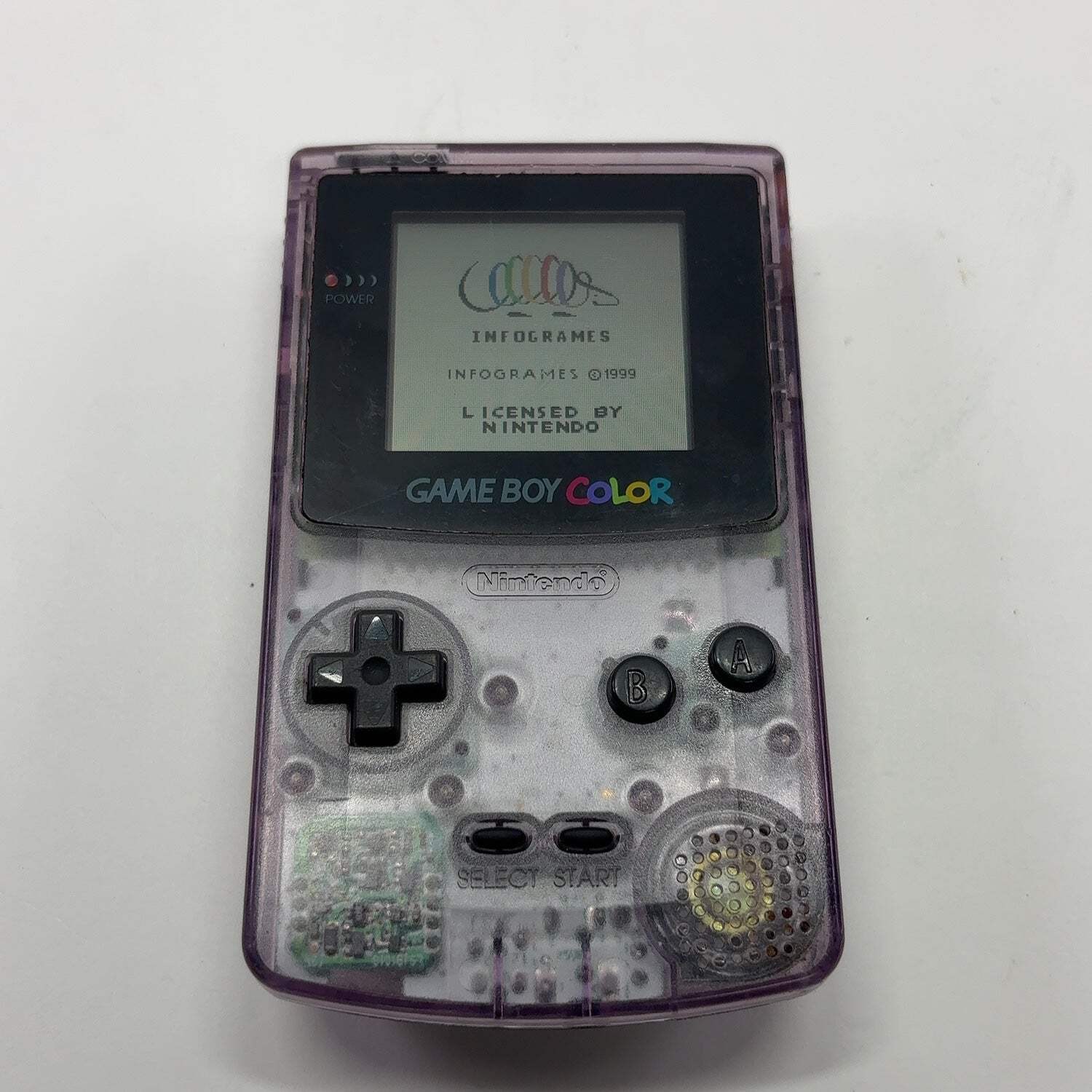 Nintendo Game Boy Color Handheld Only CGB-001 Atomic Purple