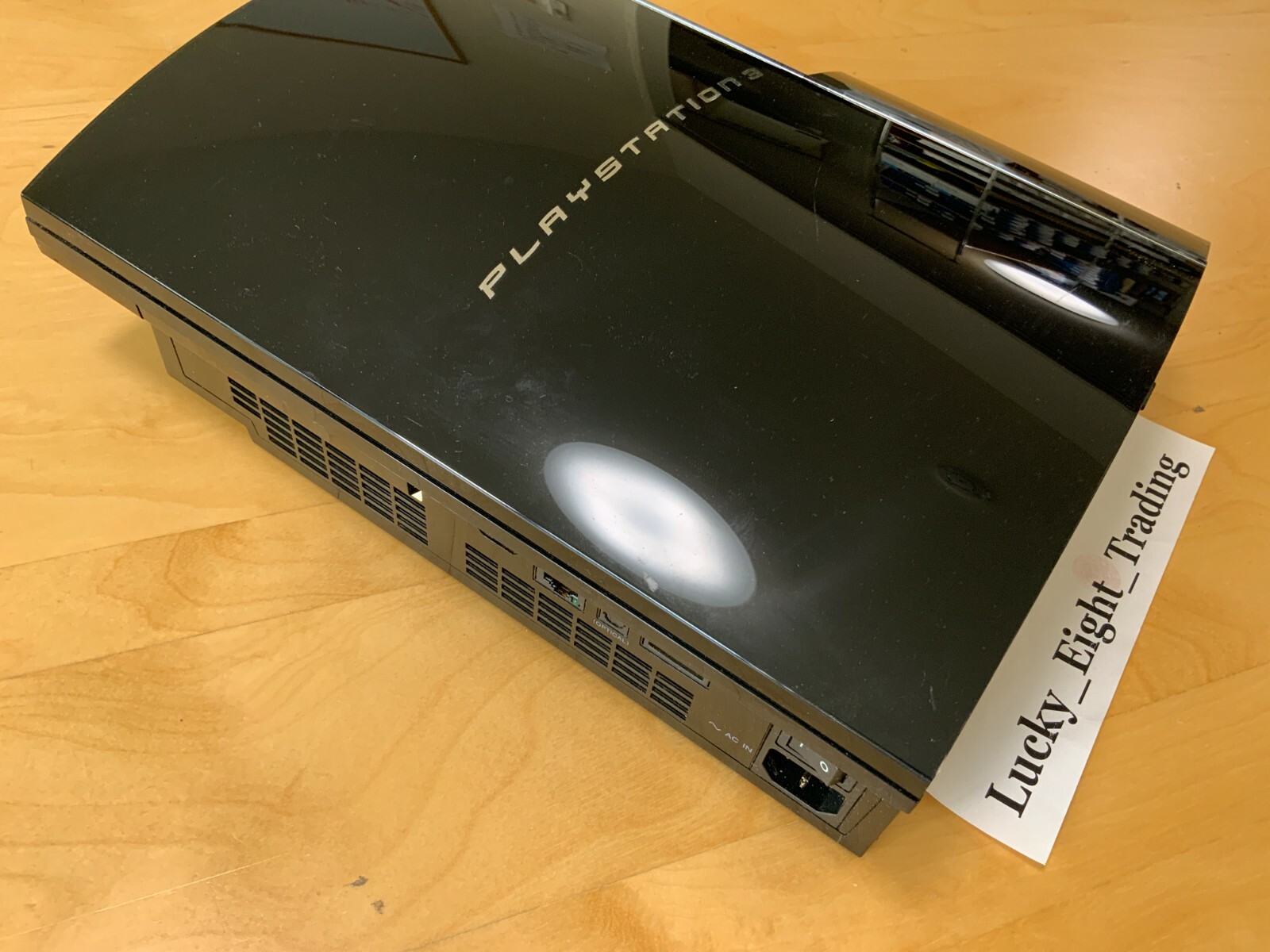 PS3 Clear Black CECHA 60GB Console only PlayStation 3 Fat [H]