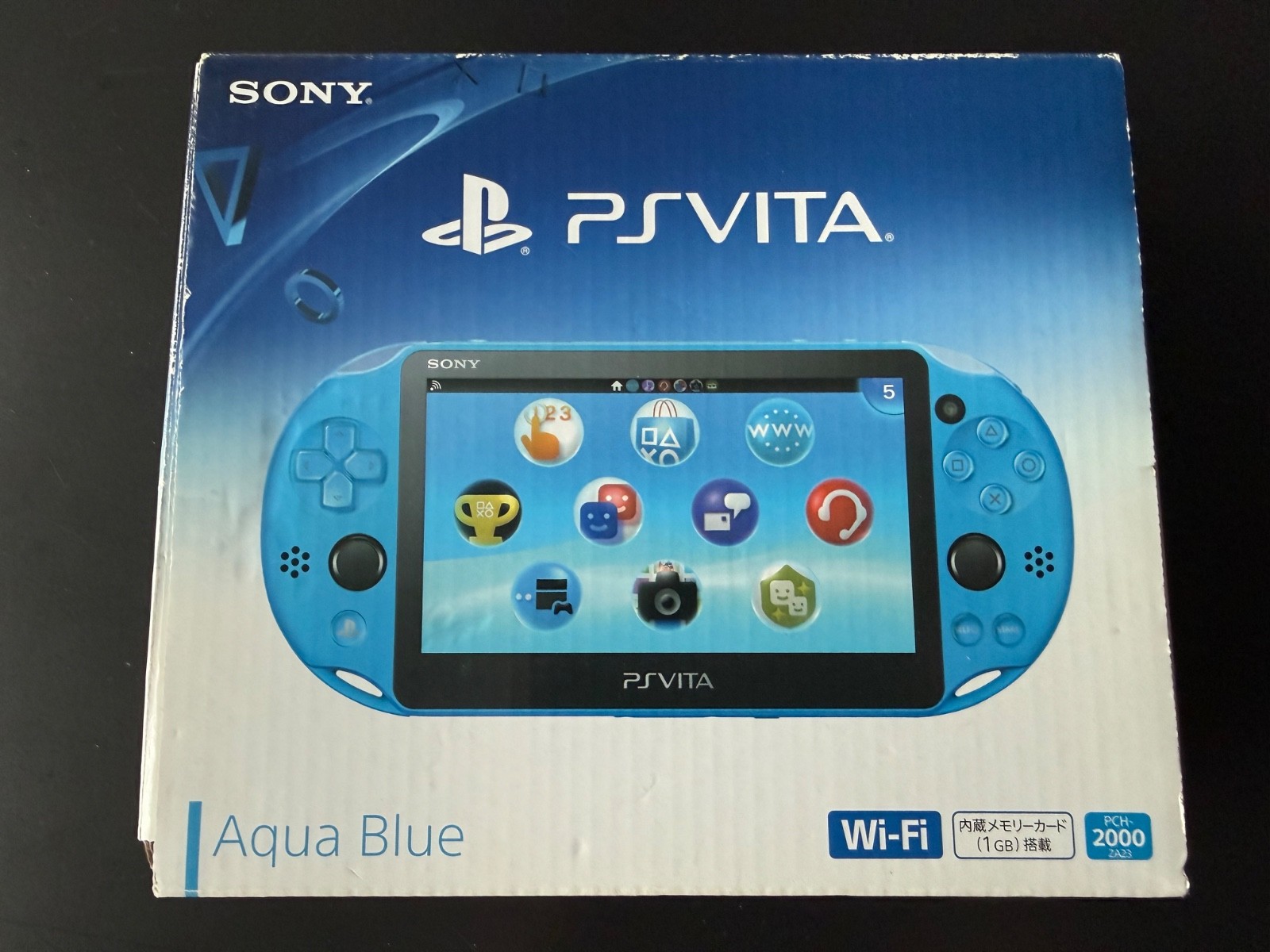 Sony PS Vita Console Aqua Blue (PCH-2000) Brand New Unused
