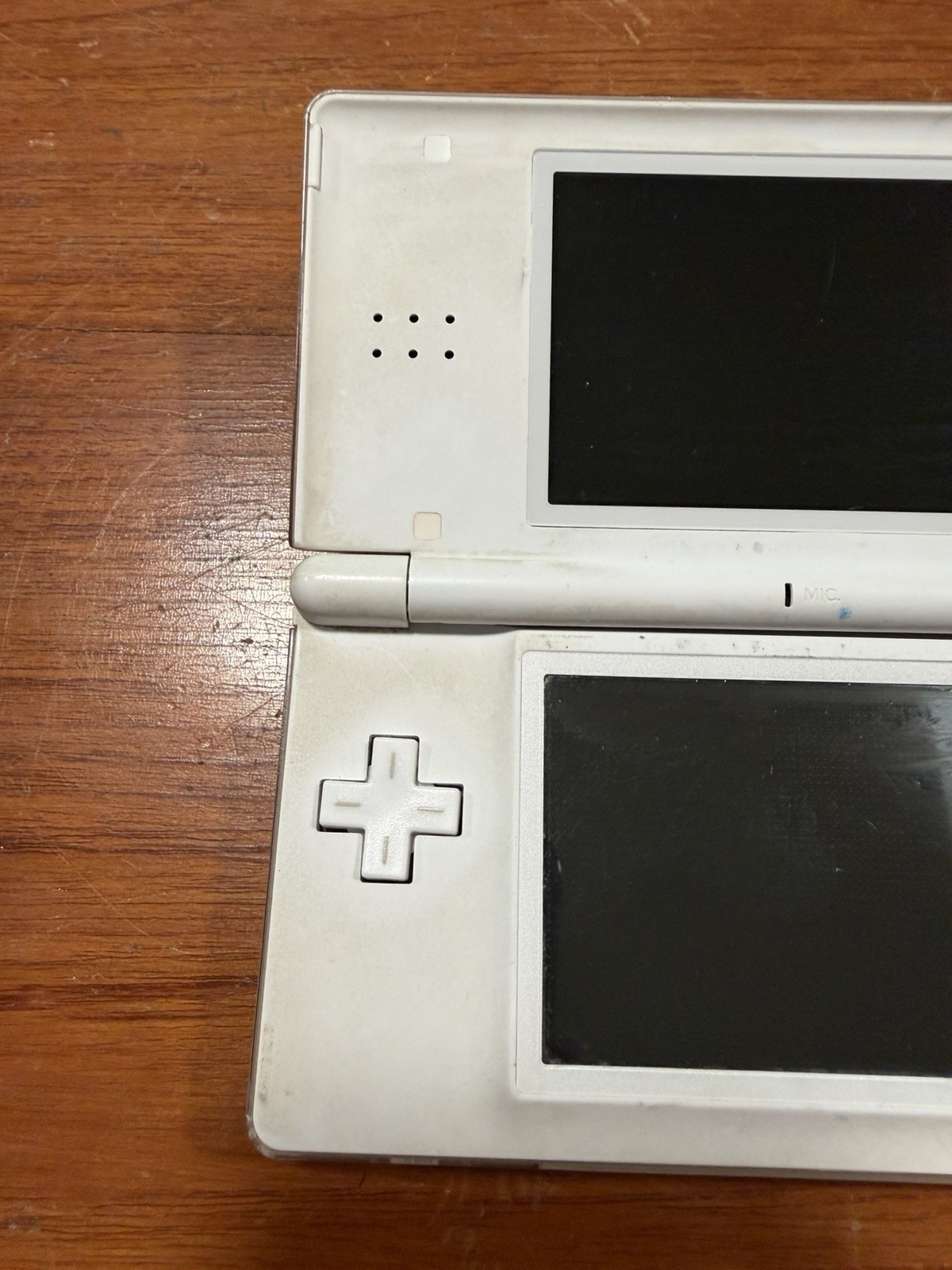 Nintendo DS Lite Handheld Console – Polar White – Parts Only