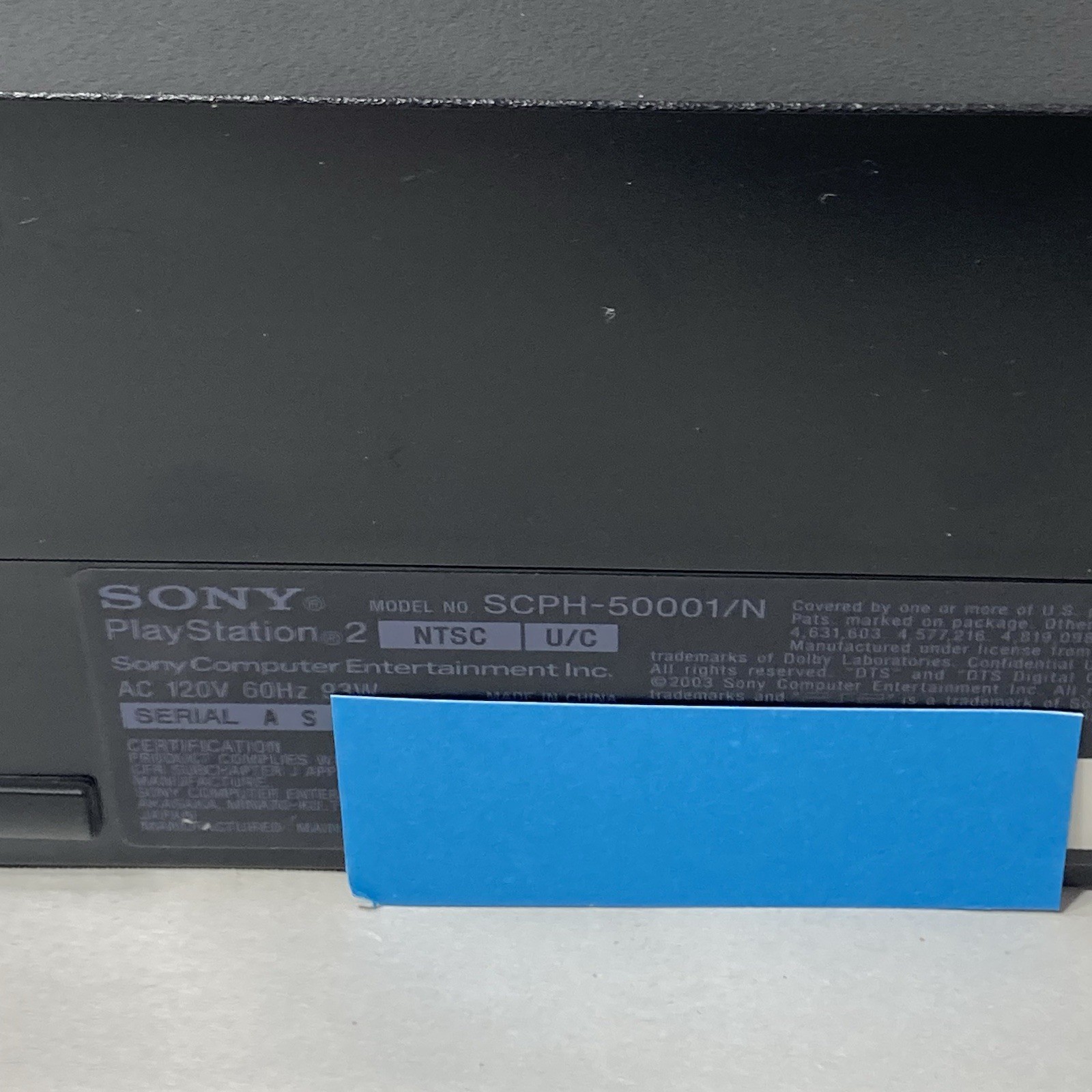 Sony PlayStation 2 50001 Model 2 Controllers & All Cords Tested and Working